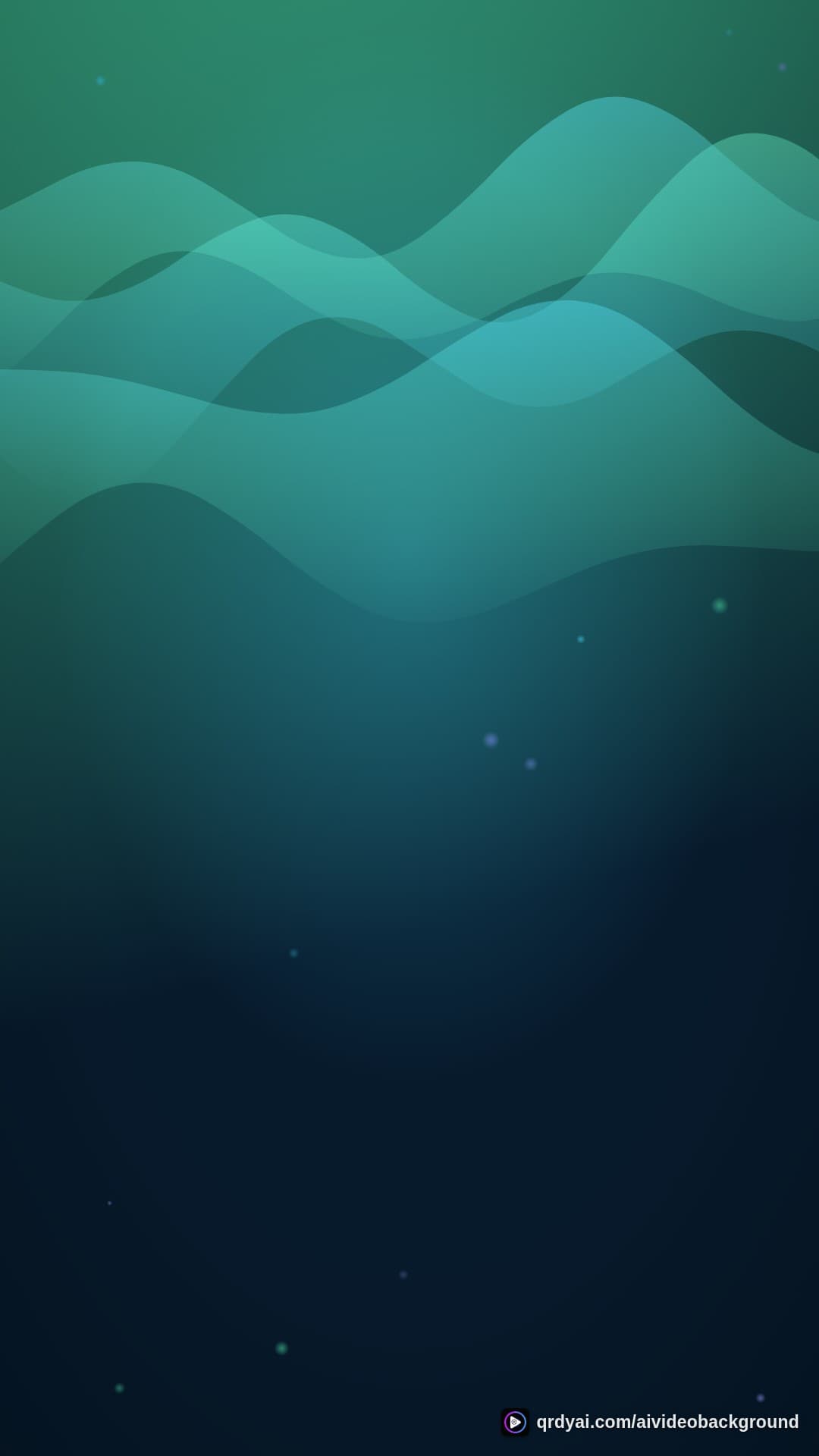 aurora breath portrait loop video background preview