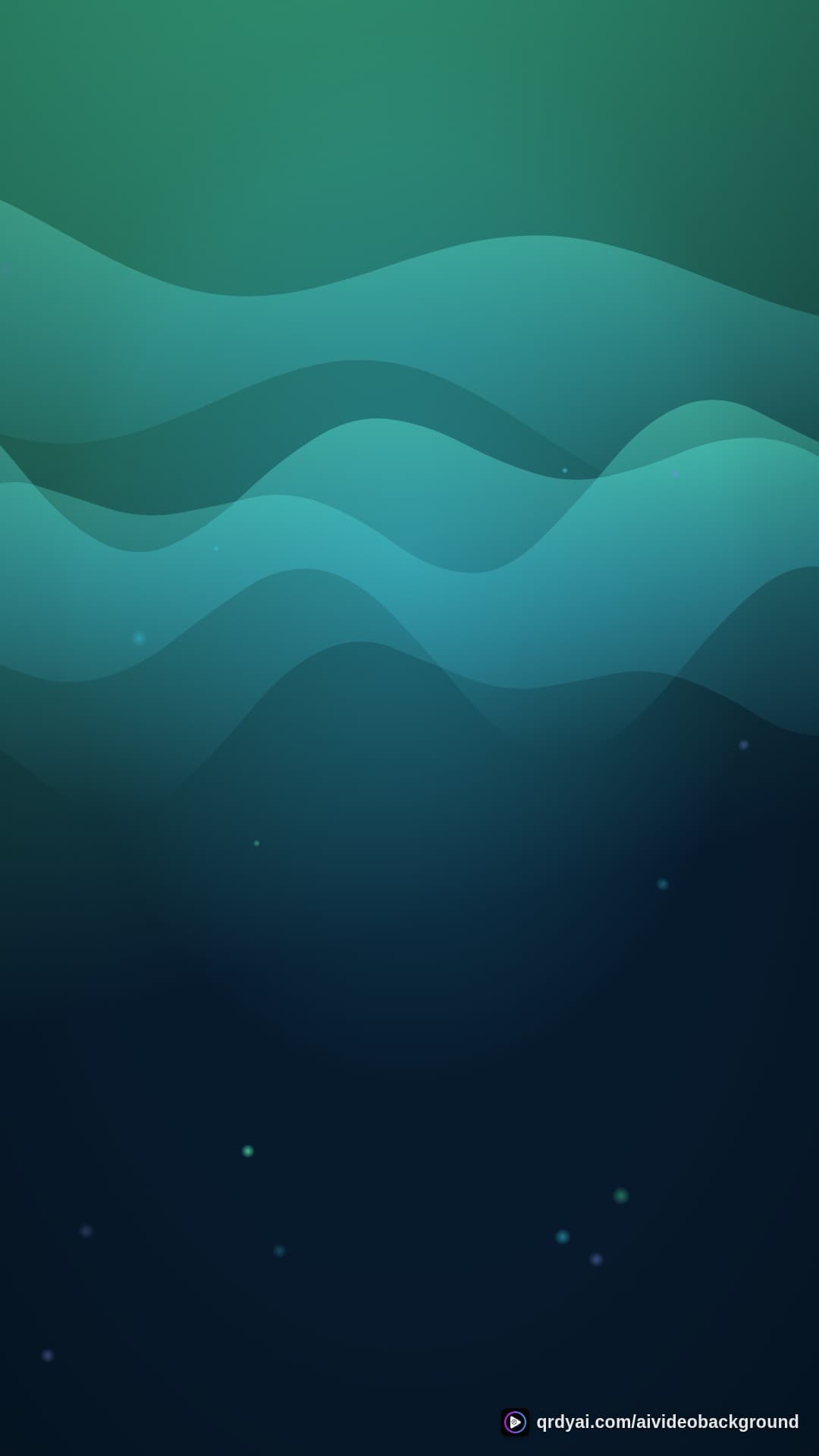 aurora breath portrait loop video background preview