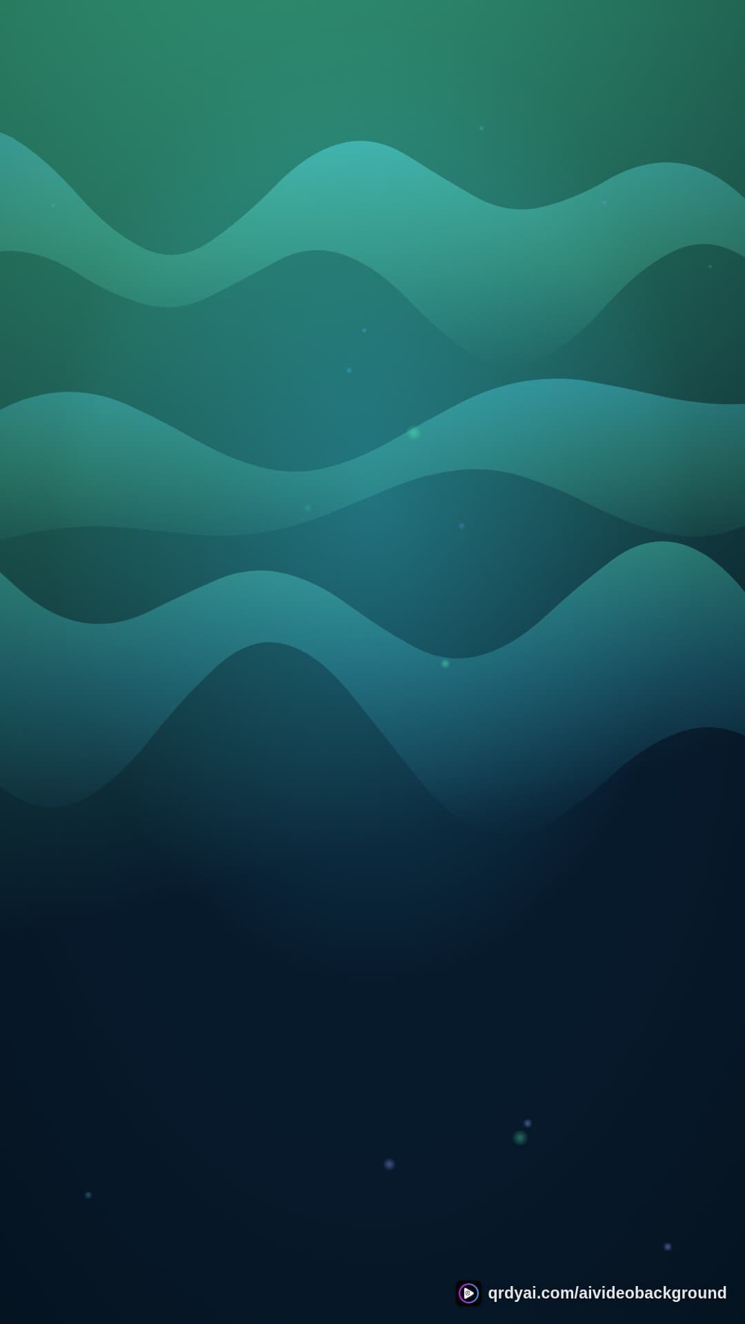 aurora breath portrait loop video background preview