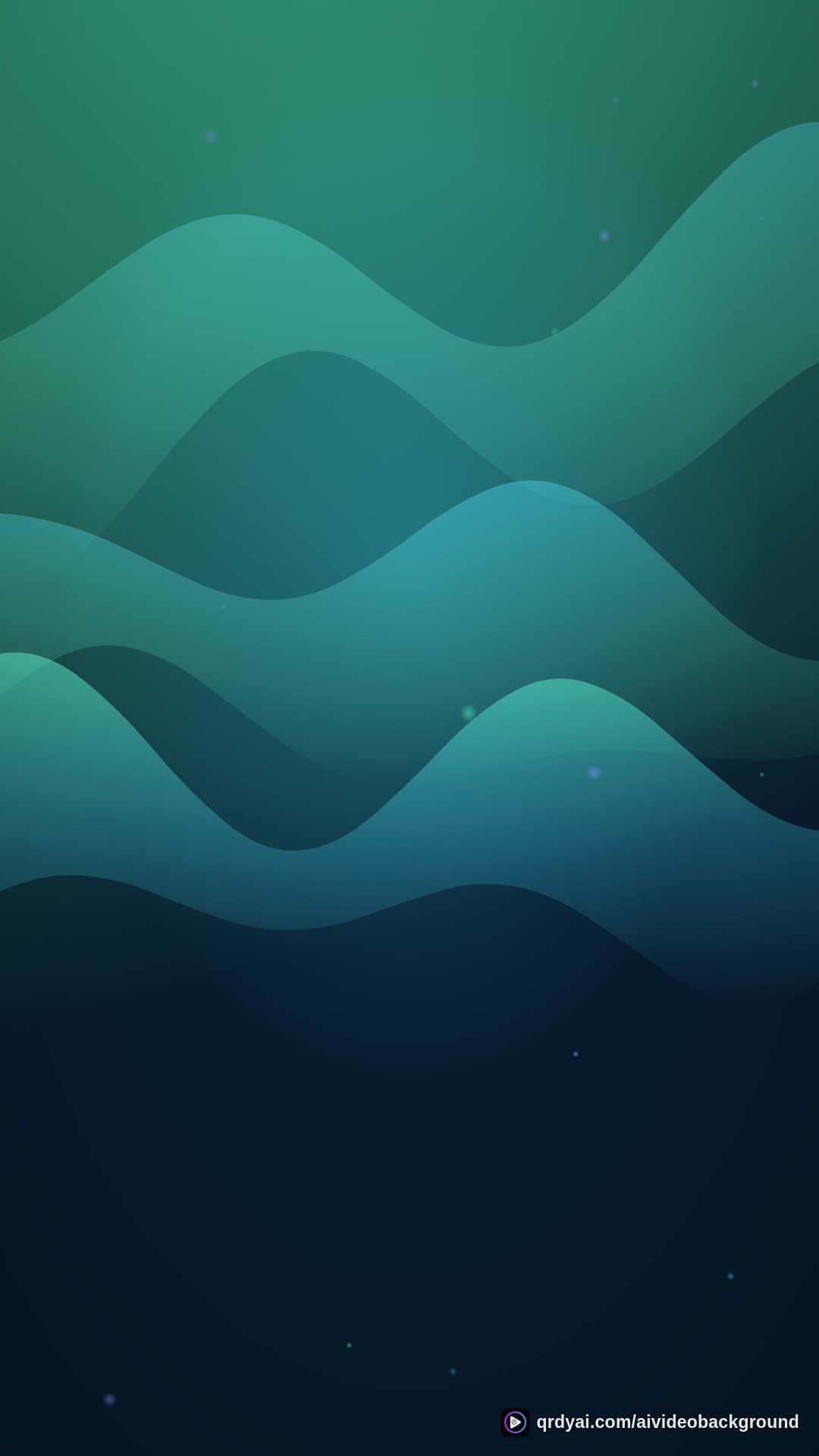 aurora breath portrait loop video background preview