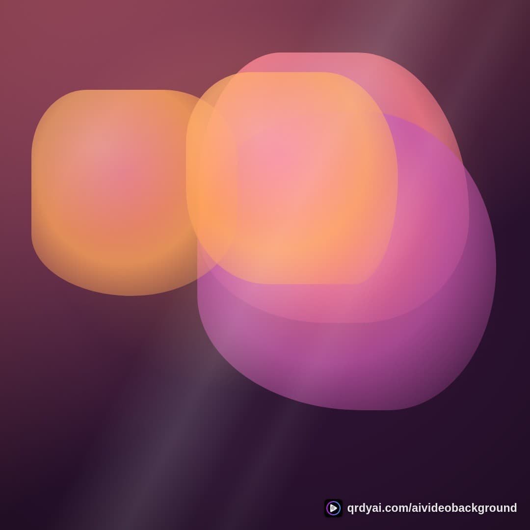 liquid melt square loop video background preview
