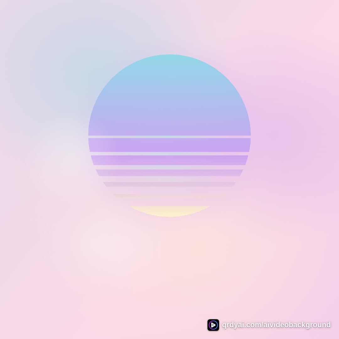 retro vaporwave dream square loop video background preview