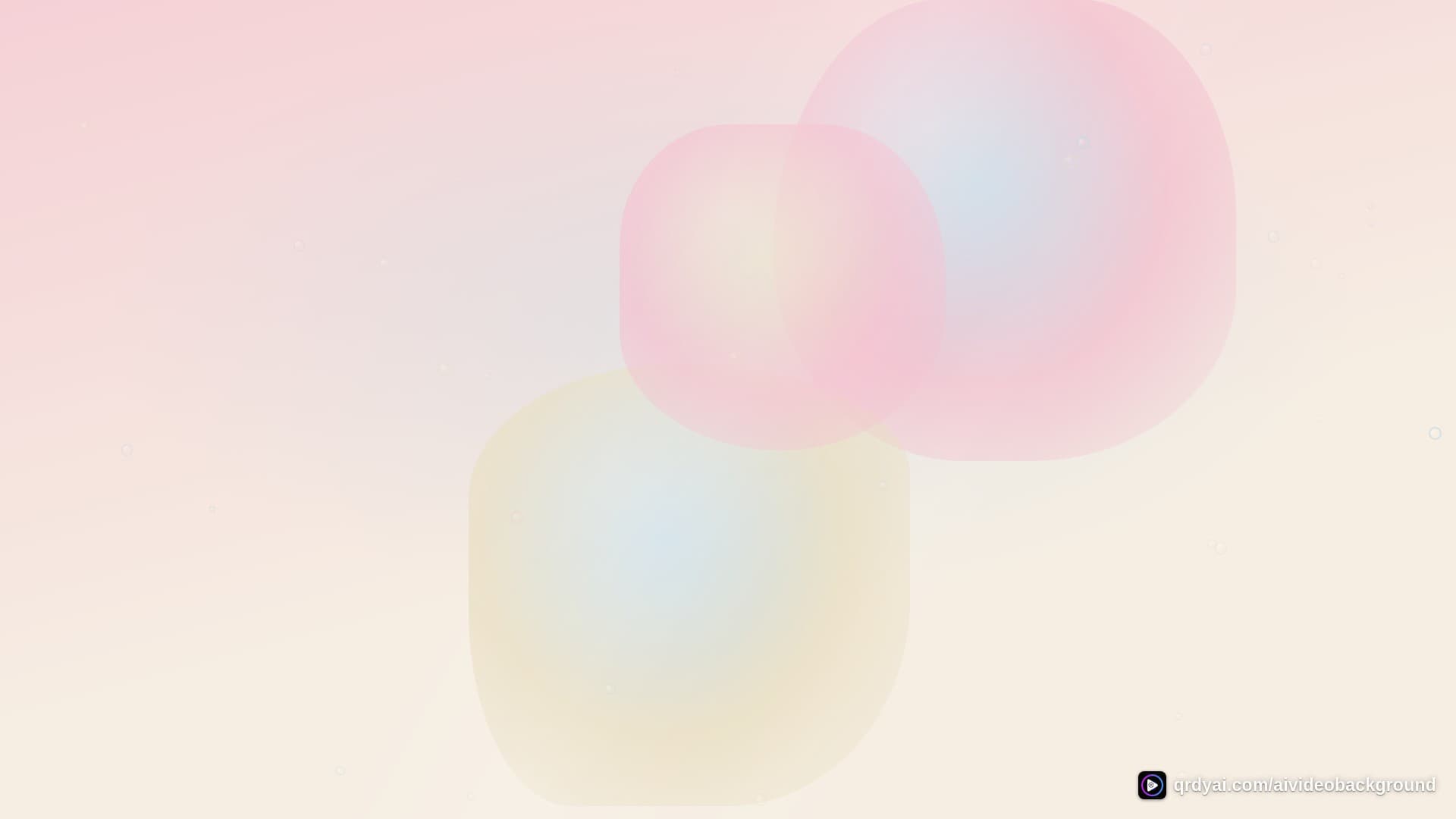 liquid bubble float landscape loop video background preview