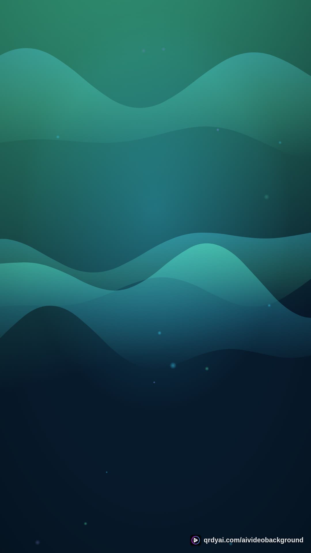 aurora breath portrait loop video background preview