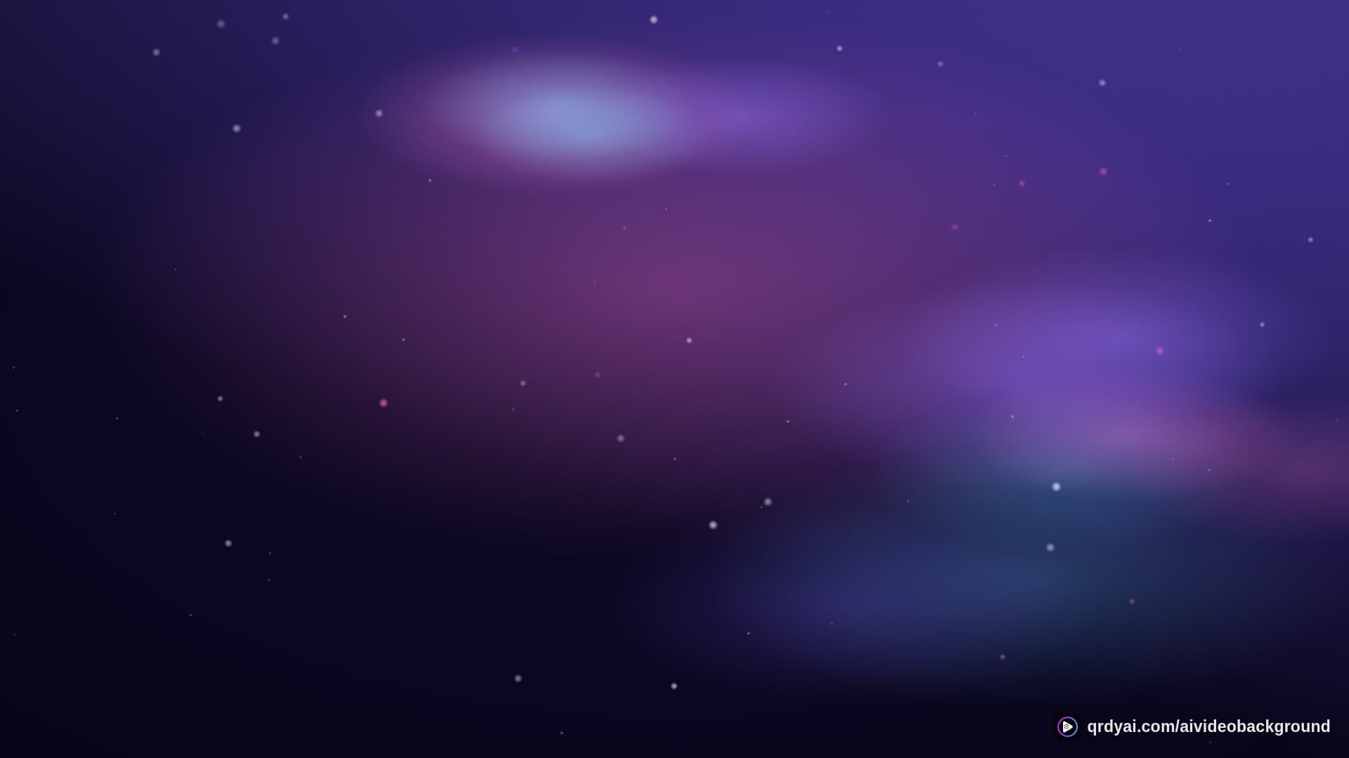 cosmos drift landscape loop video background preview