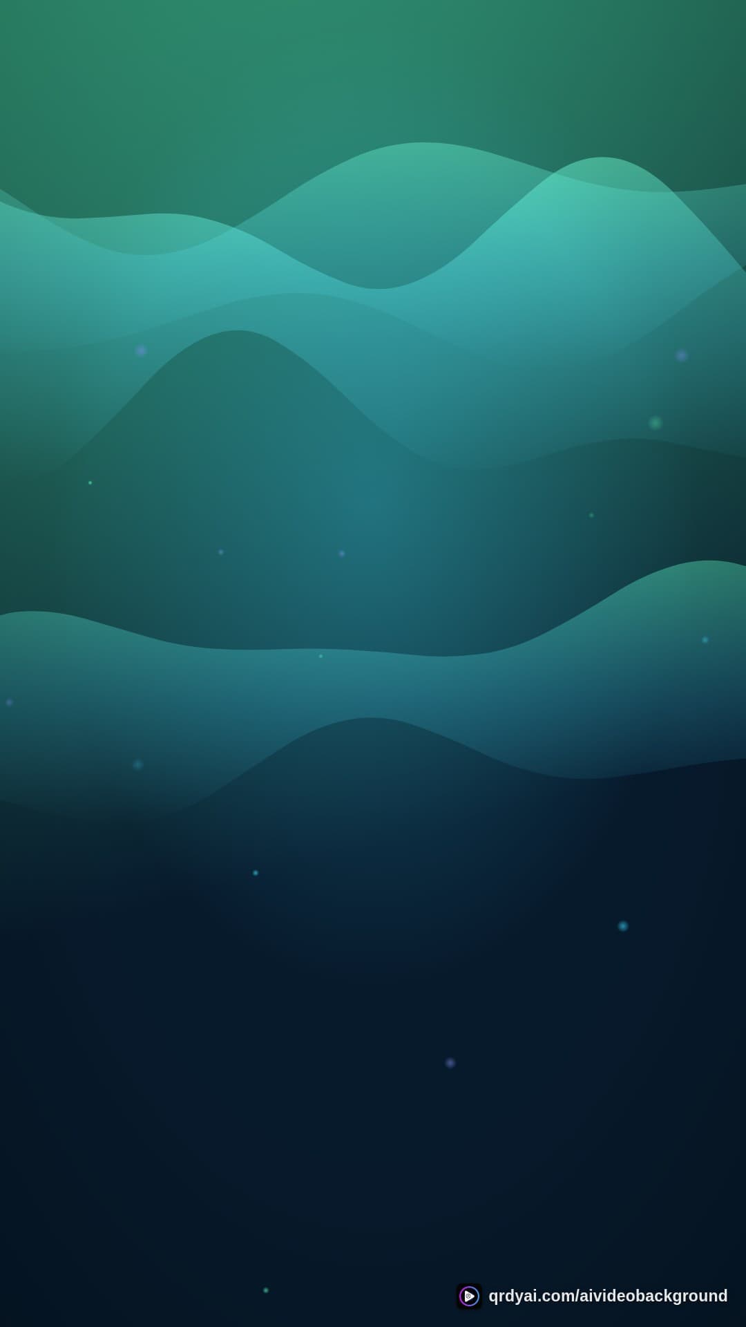 aurora breath portrait loop video background preview