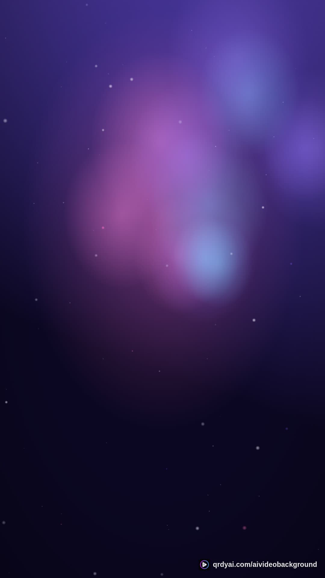 cosmos drift portrait loop video background preview