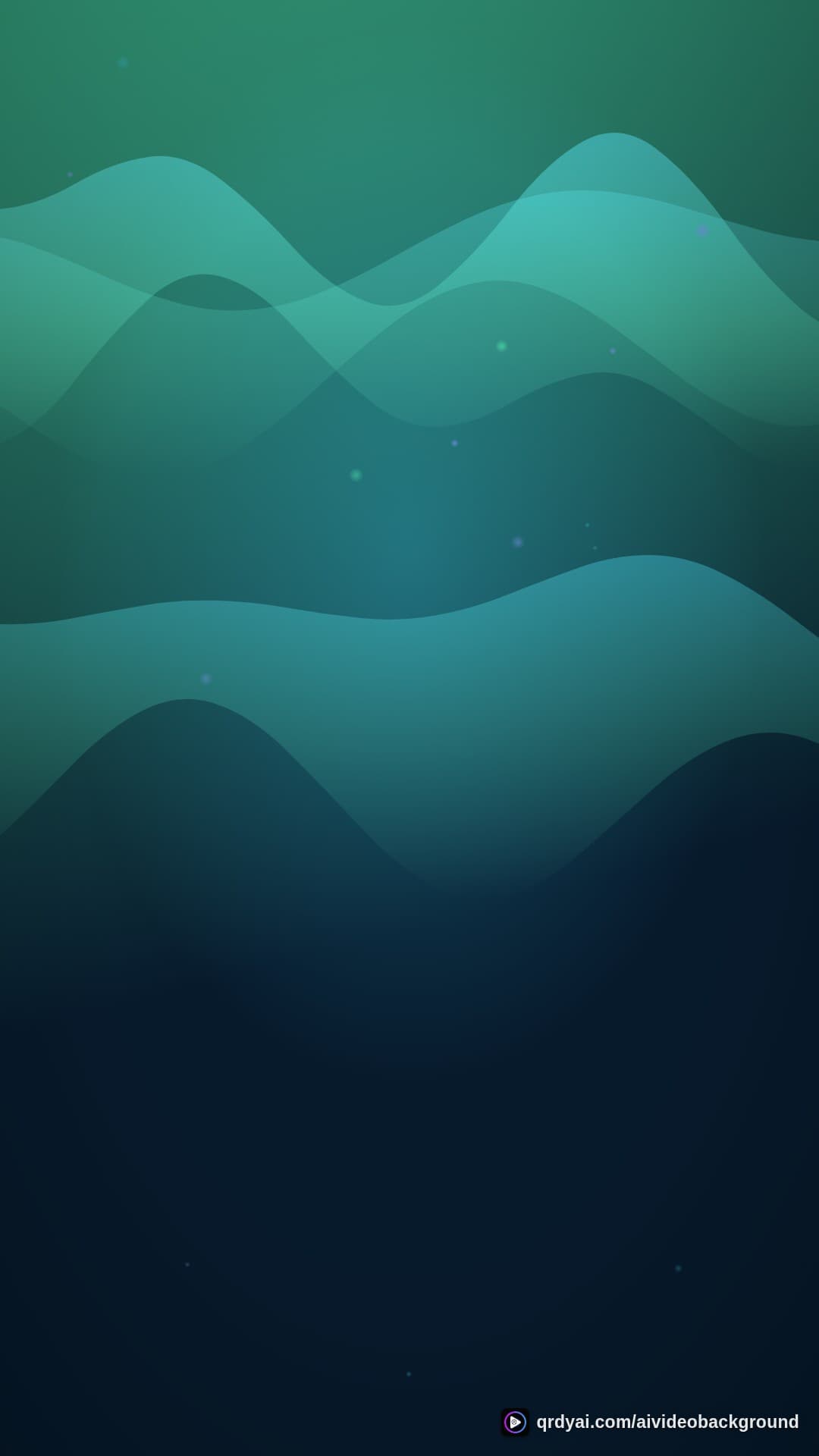 aurora breath portrait loop video background preview