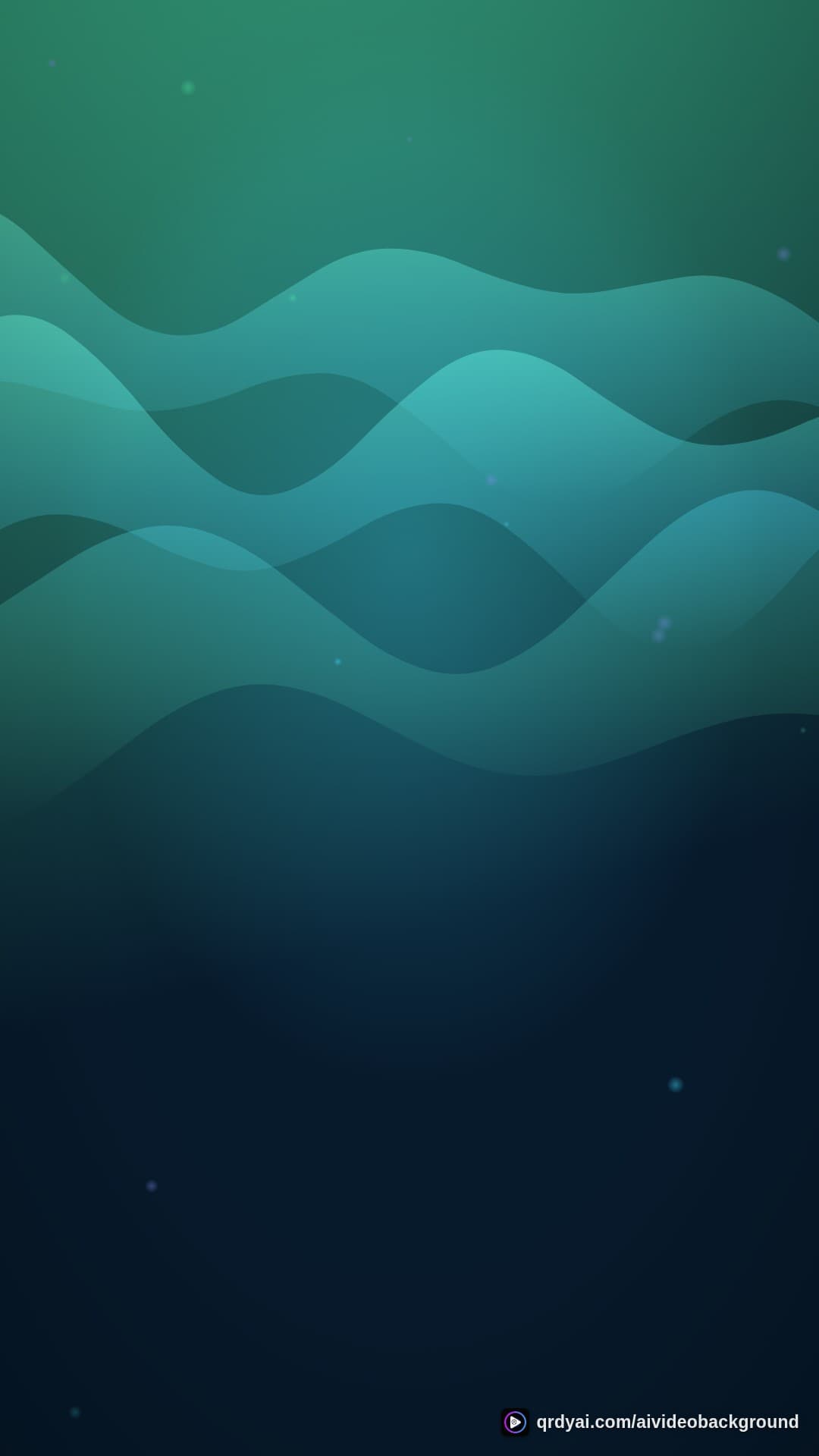 aurora breath portrait loop video background preview