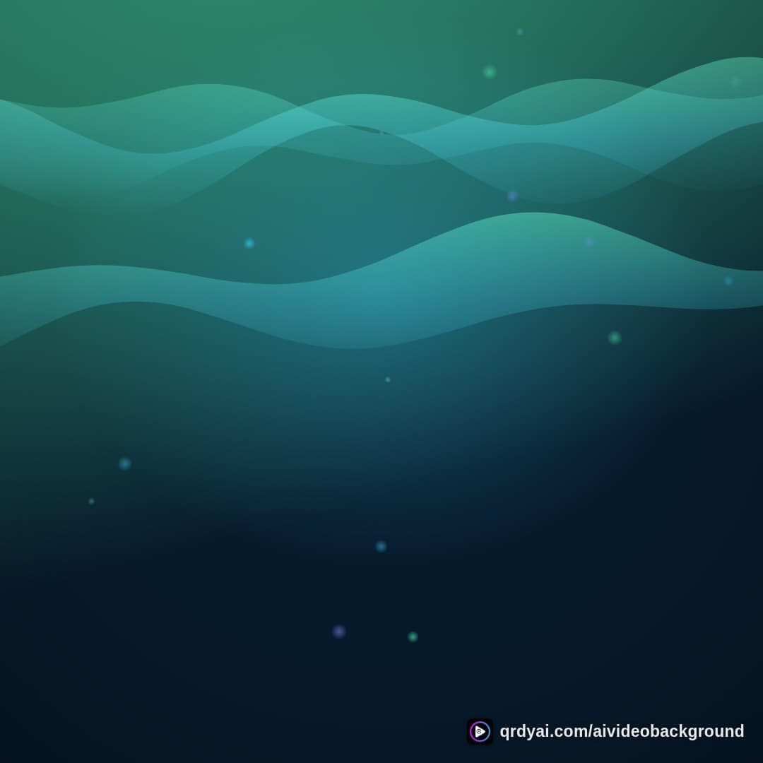 aurora breath square loop video background preview