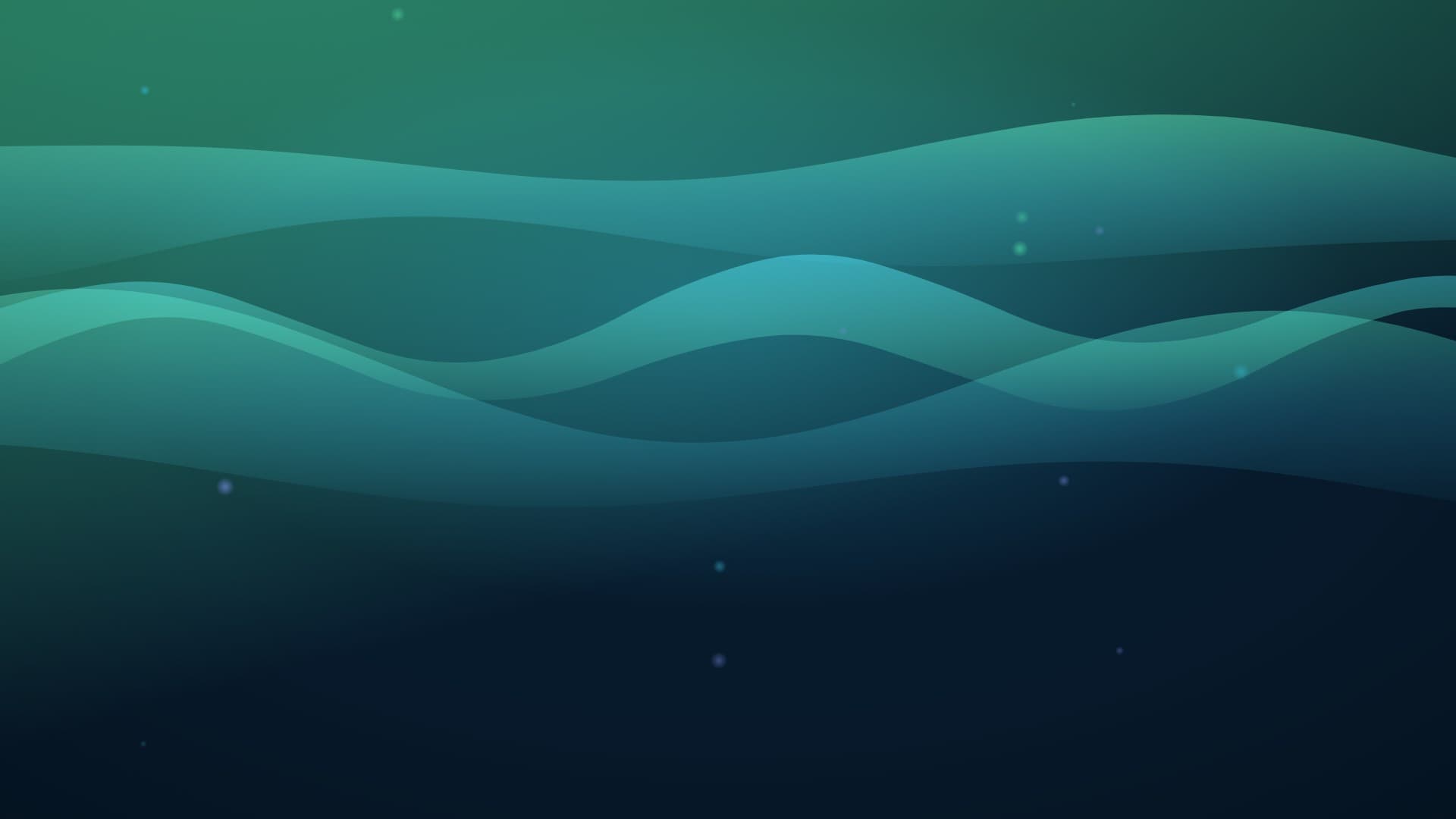 aurora breath landscape loop video background preview