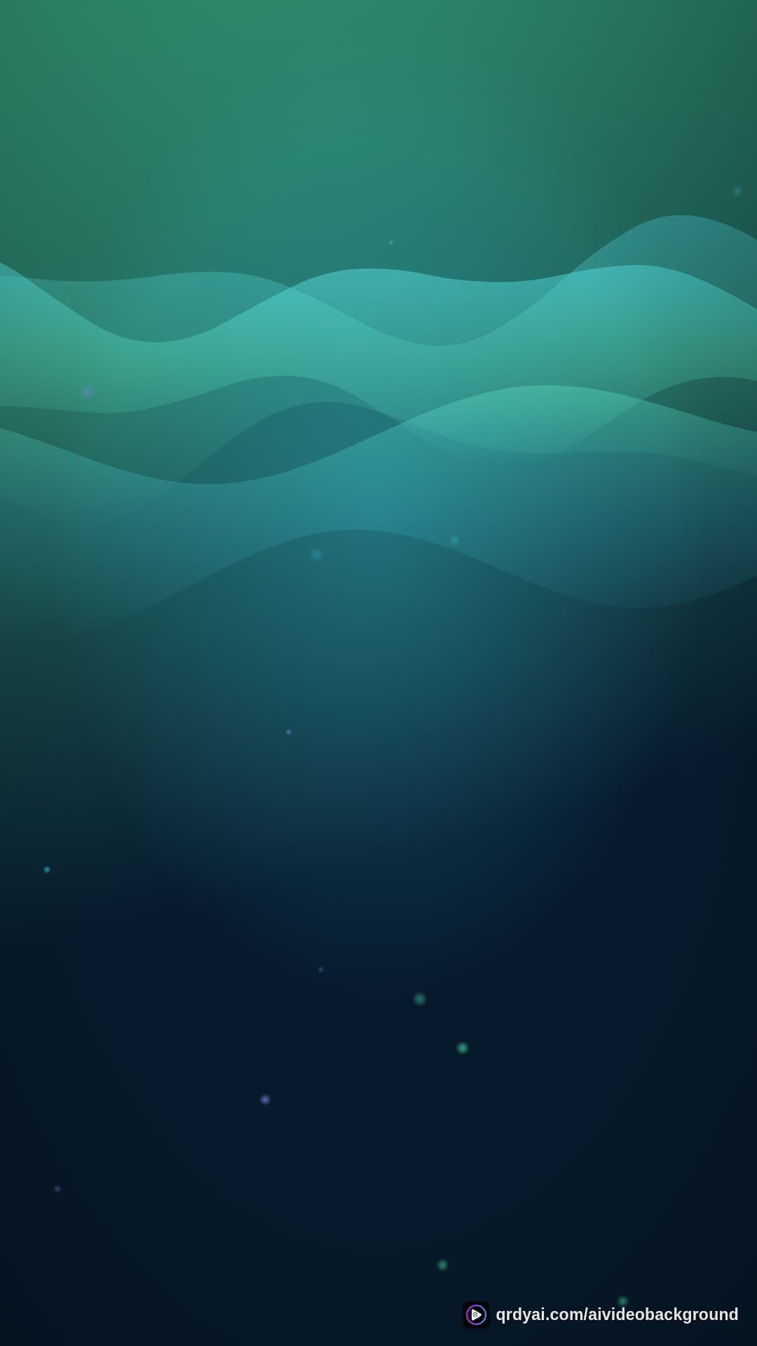 aurora breath portrait loop video background preview