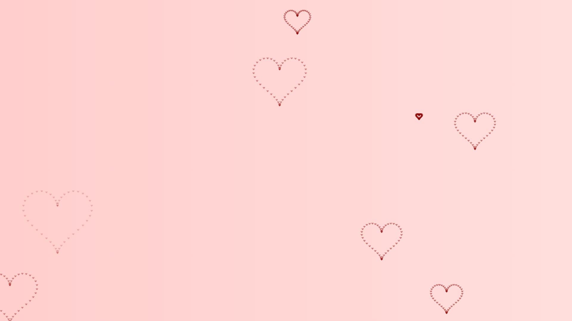 Heart Burst landscape loop video background preview