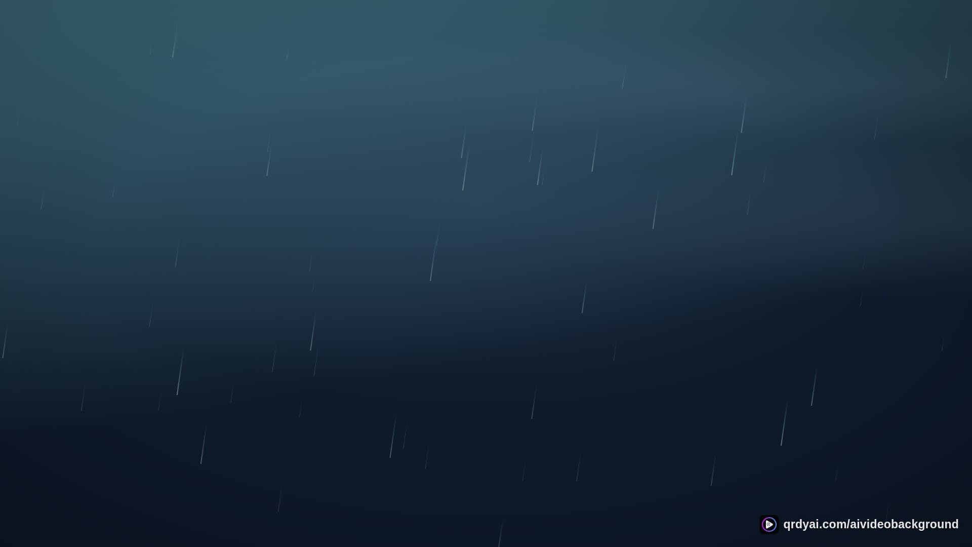 weather blue rain landscape loop video background preview