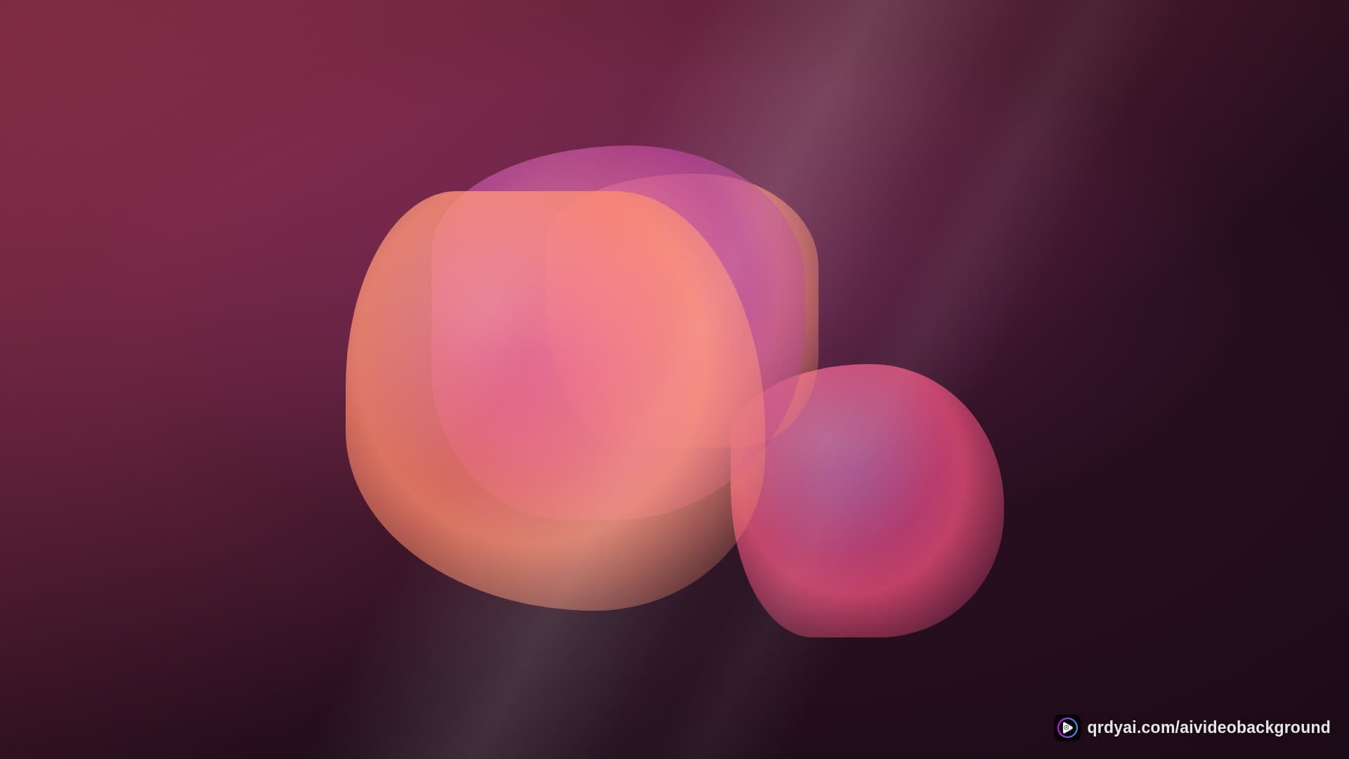 liquid melt landscape loop video background preview