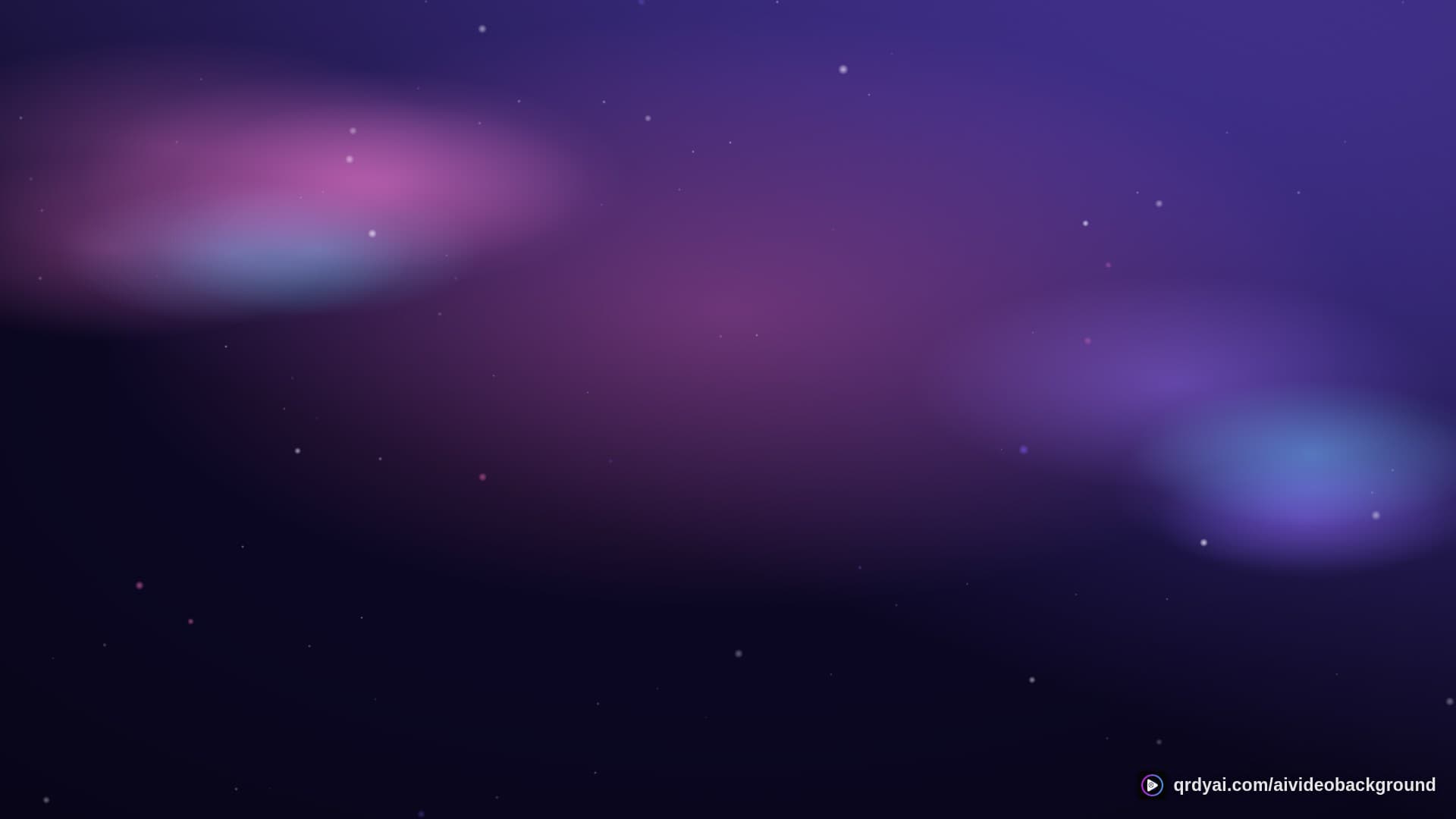 cosmos drift landscape loop video background preview