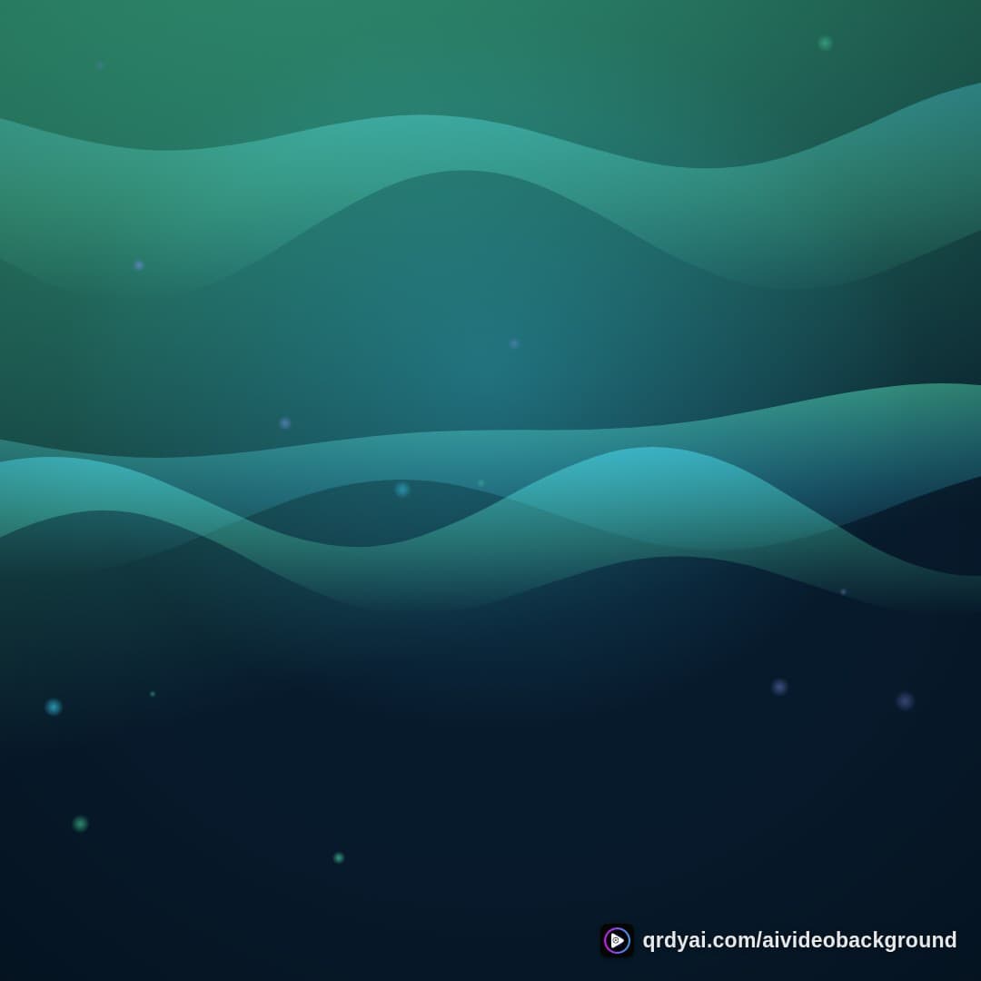 aurora breath square loop video background preview