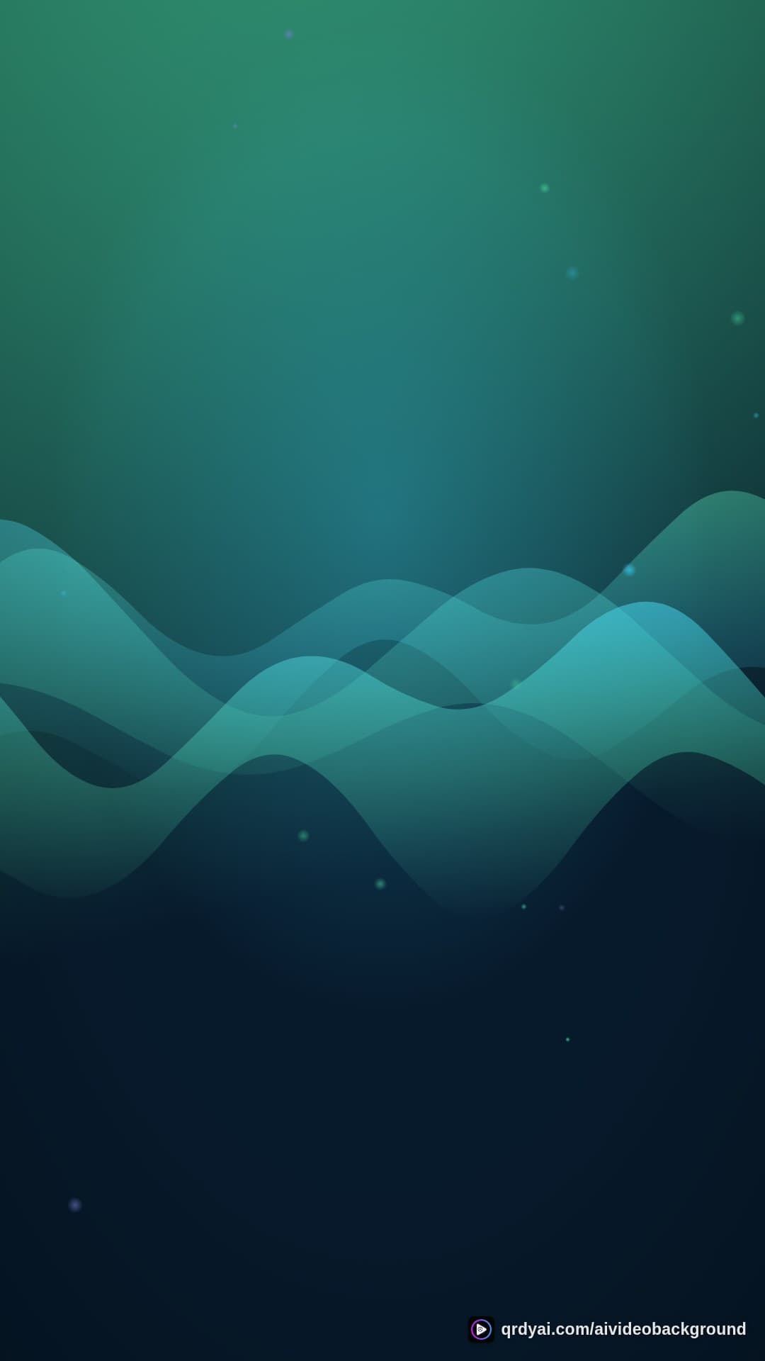 aurora breath portrait loop video background preview