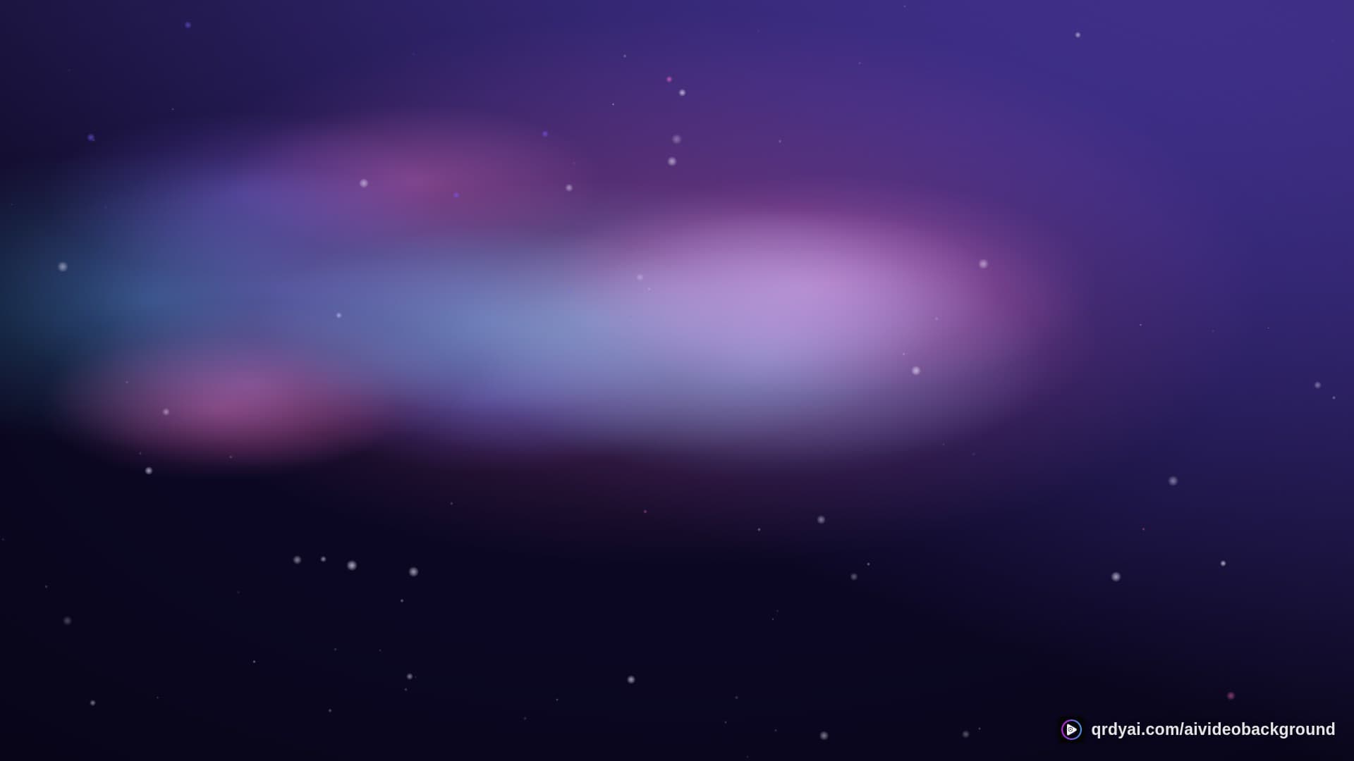cosmos drift landscape loop video background preview