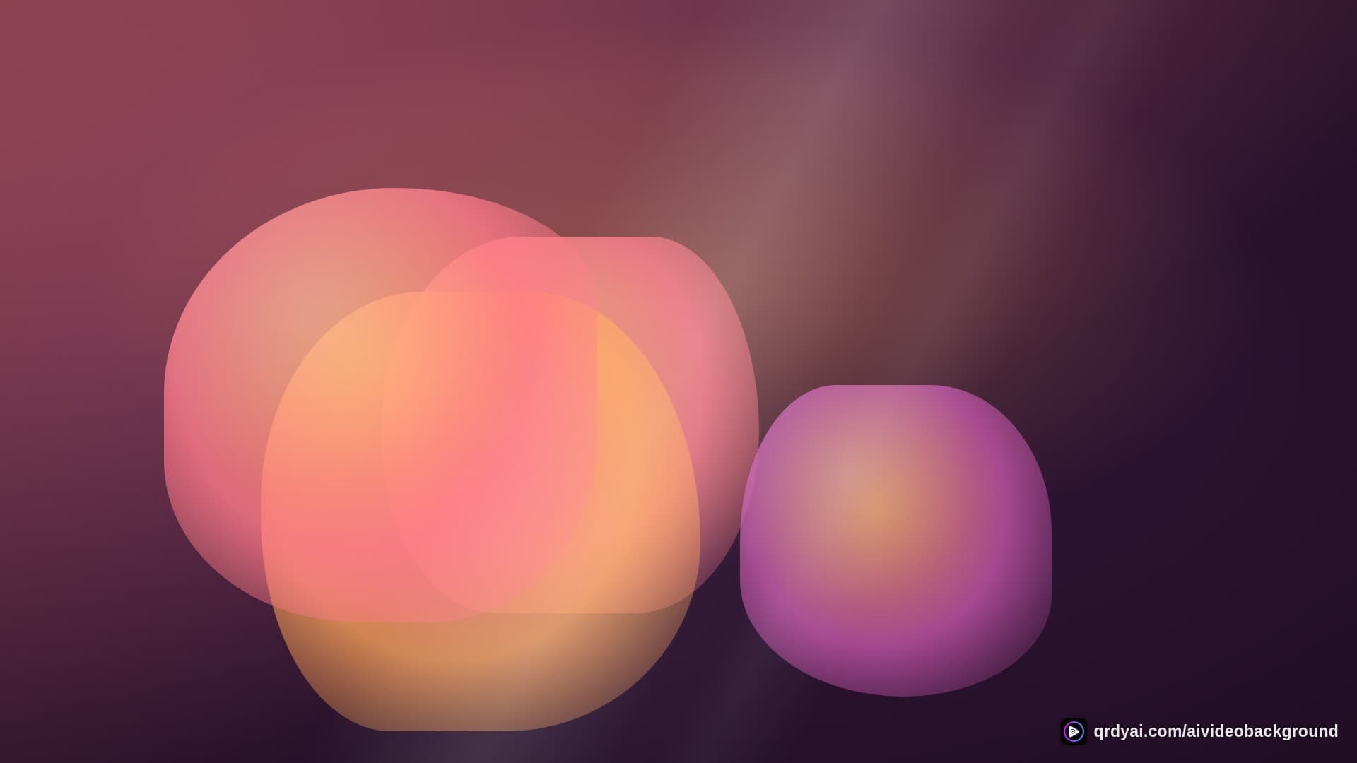 liquid melt landscape loop video background preview