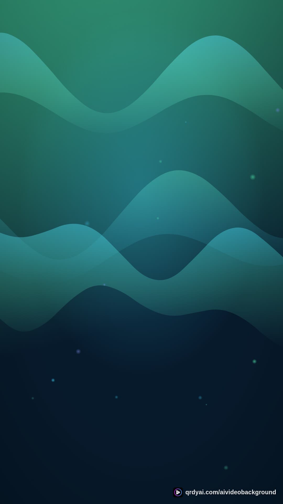 aurora breath portrait loop video background preview