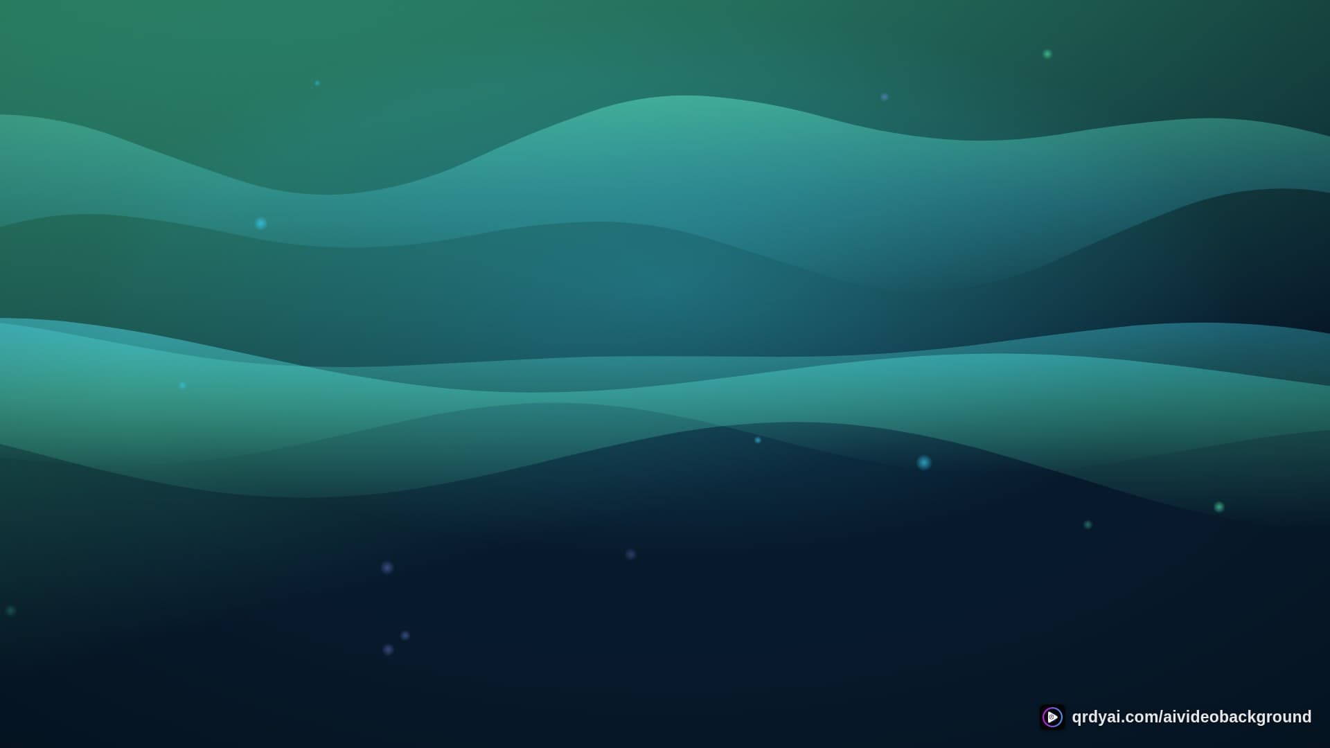 aurora breath landscape loop video background preview