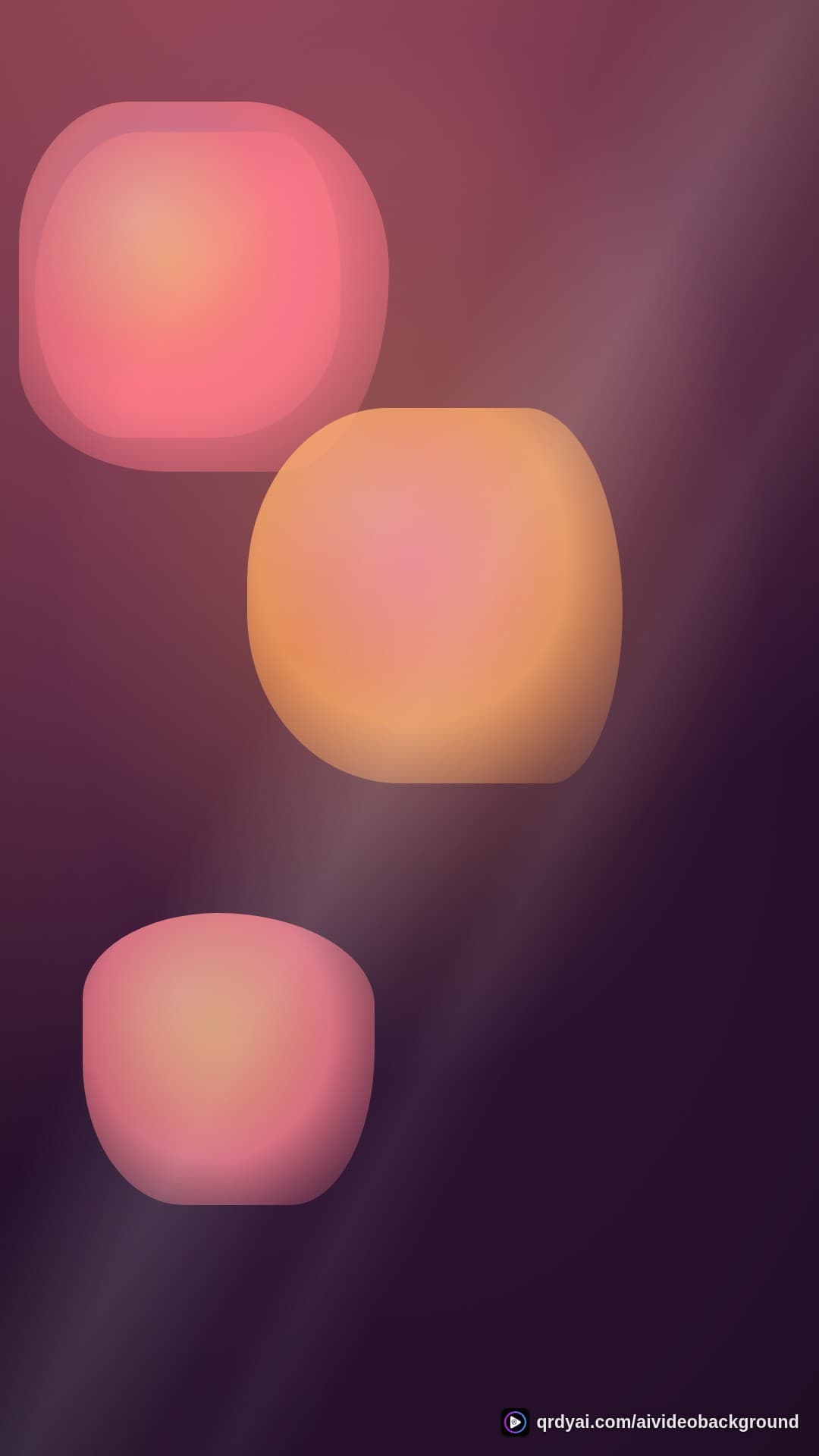 liquid melt portrait loop video background preview