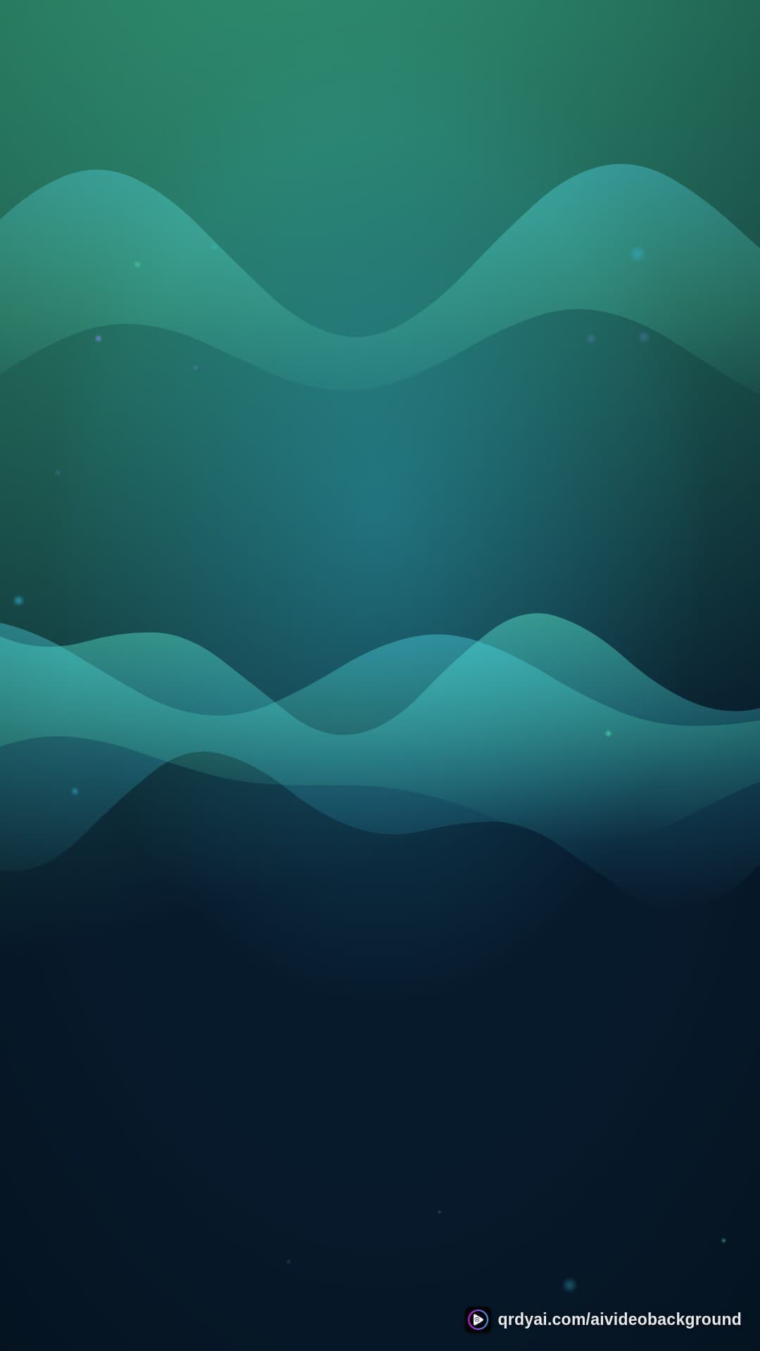 aurora breath portrait loop video background preview