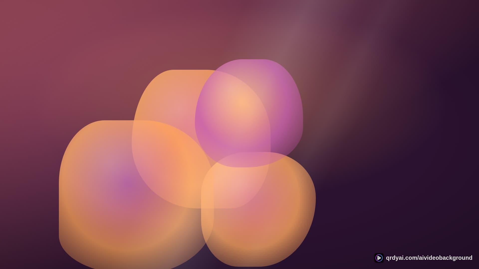 liquid melt landscape loop video background preview