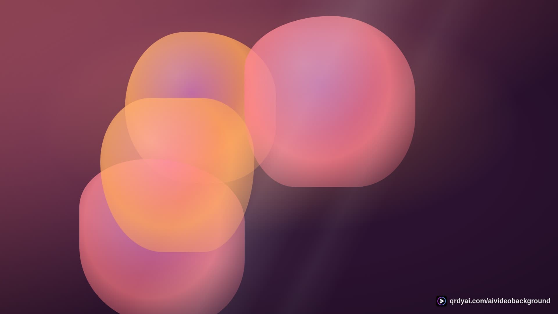 liquid melt landscape loop video background preview