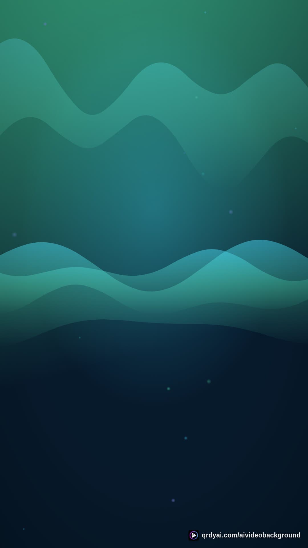 aurora breath portrait loop video background preview