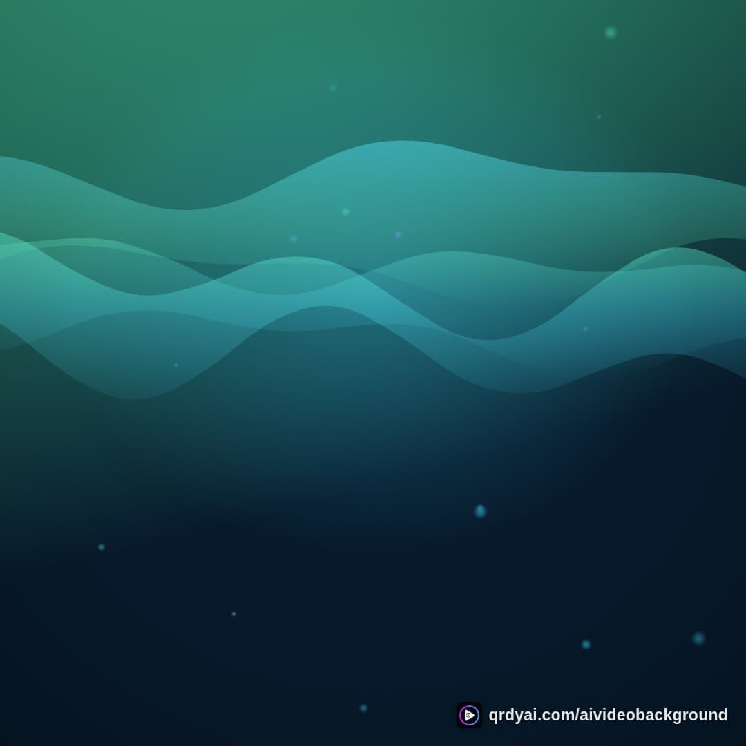 aurora breath square loop video background preview