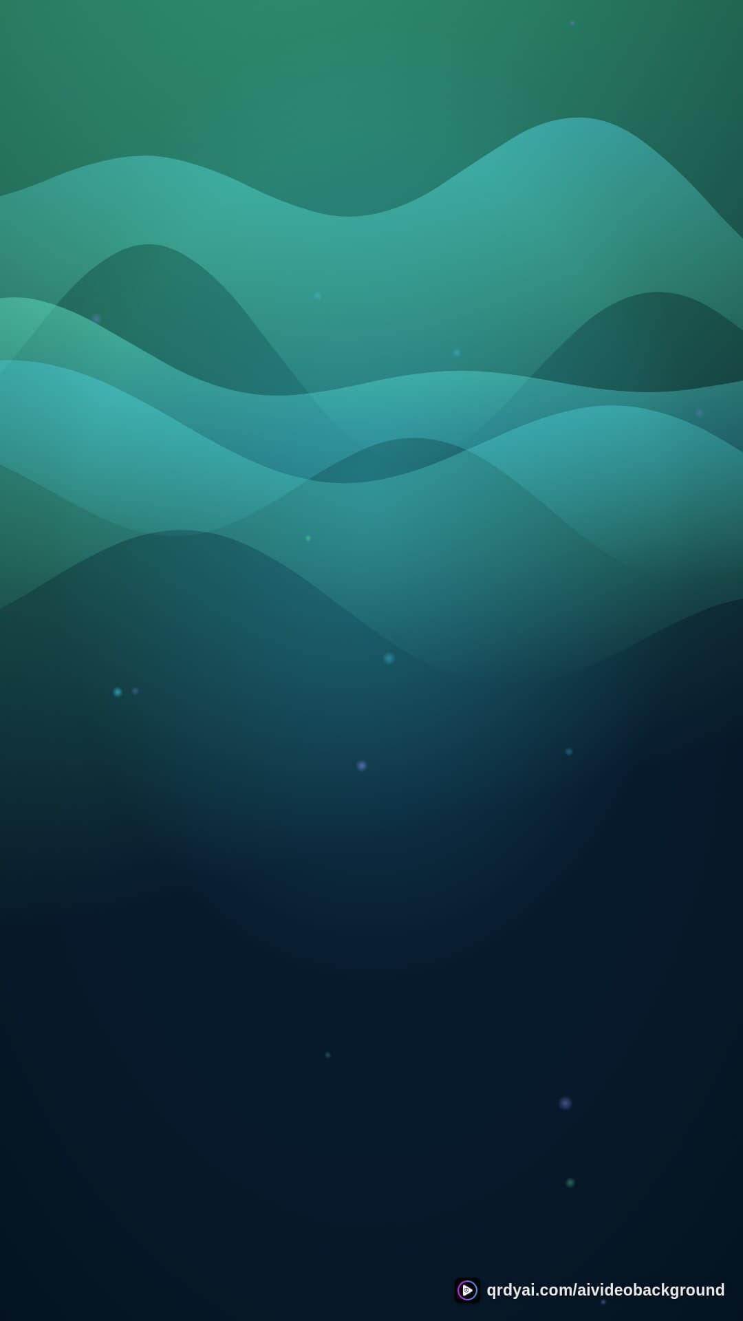 aurora breath portrait loop video background preview