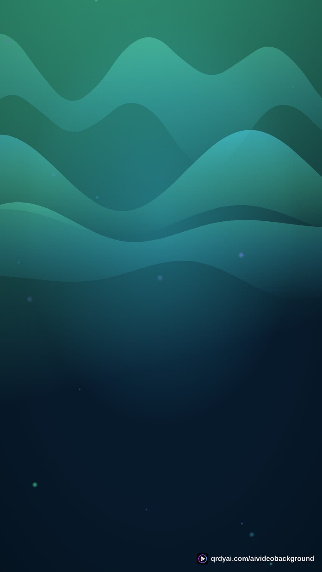 aurora breath portrait loop video background preview