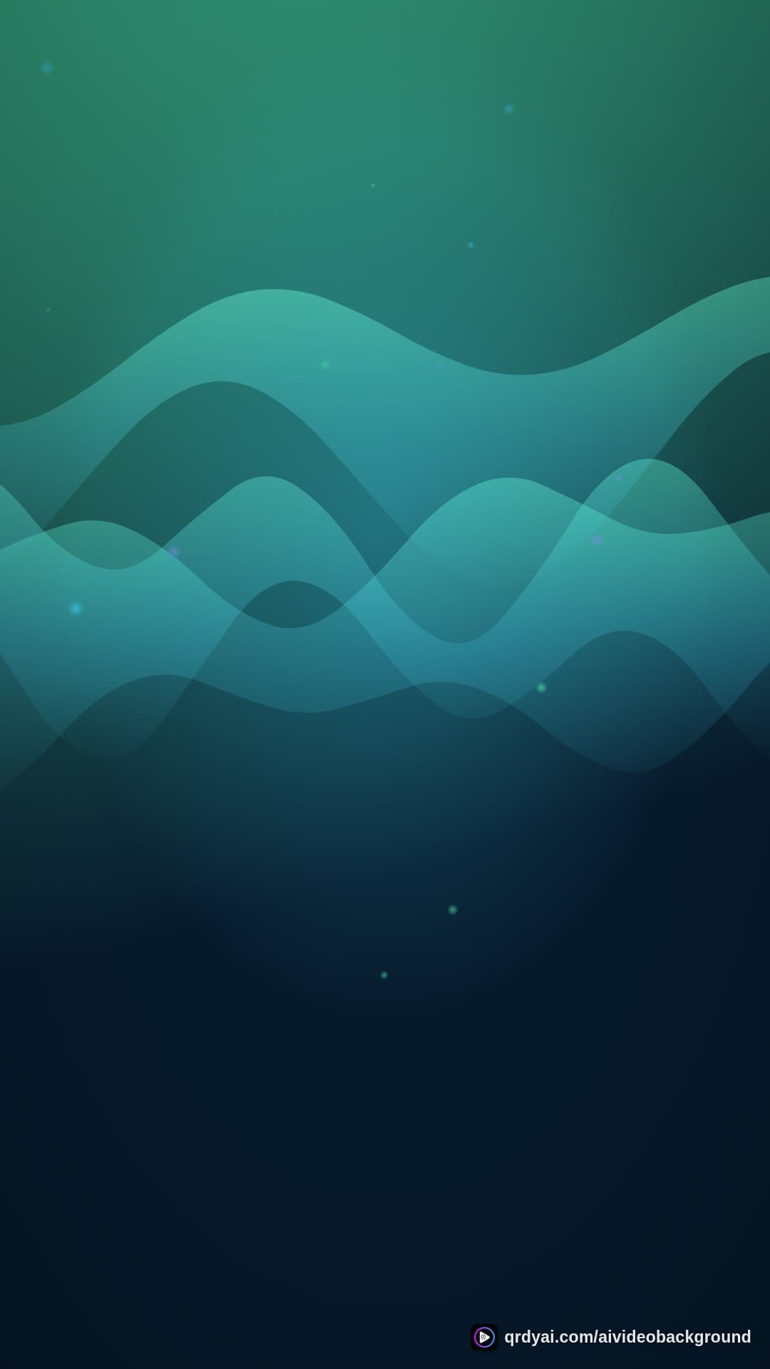 aurora breath portrait loop video background preview