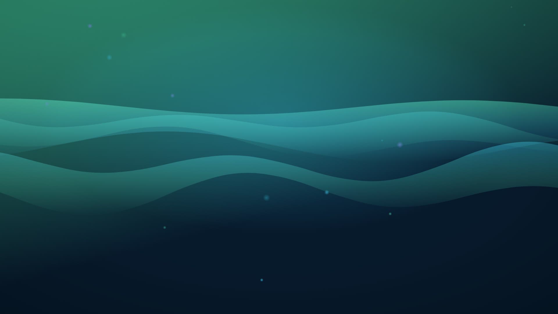 aurora breath landscape loop video background preview