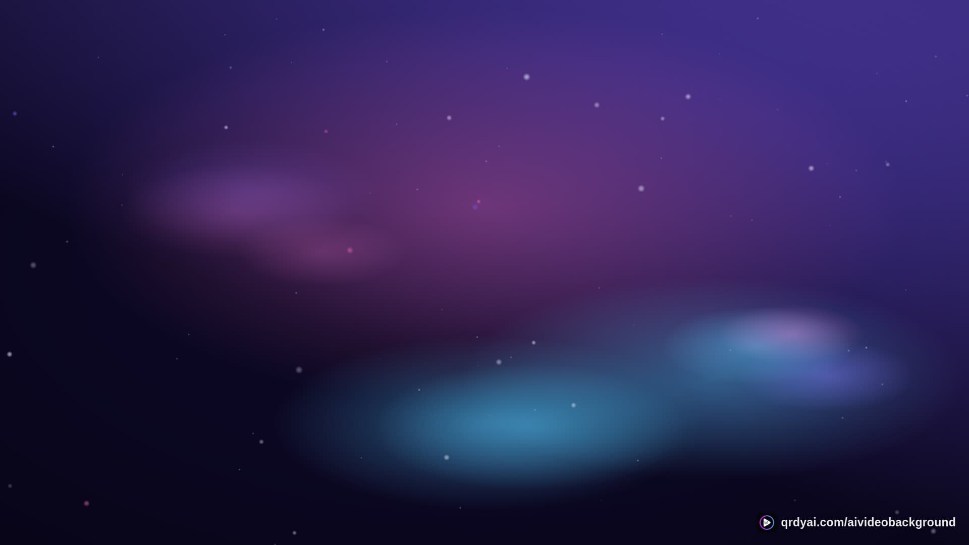 cosmos drift landscape loop video background preview
