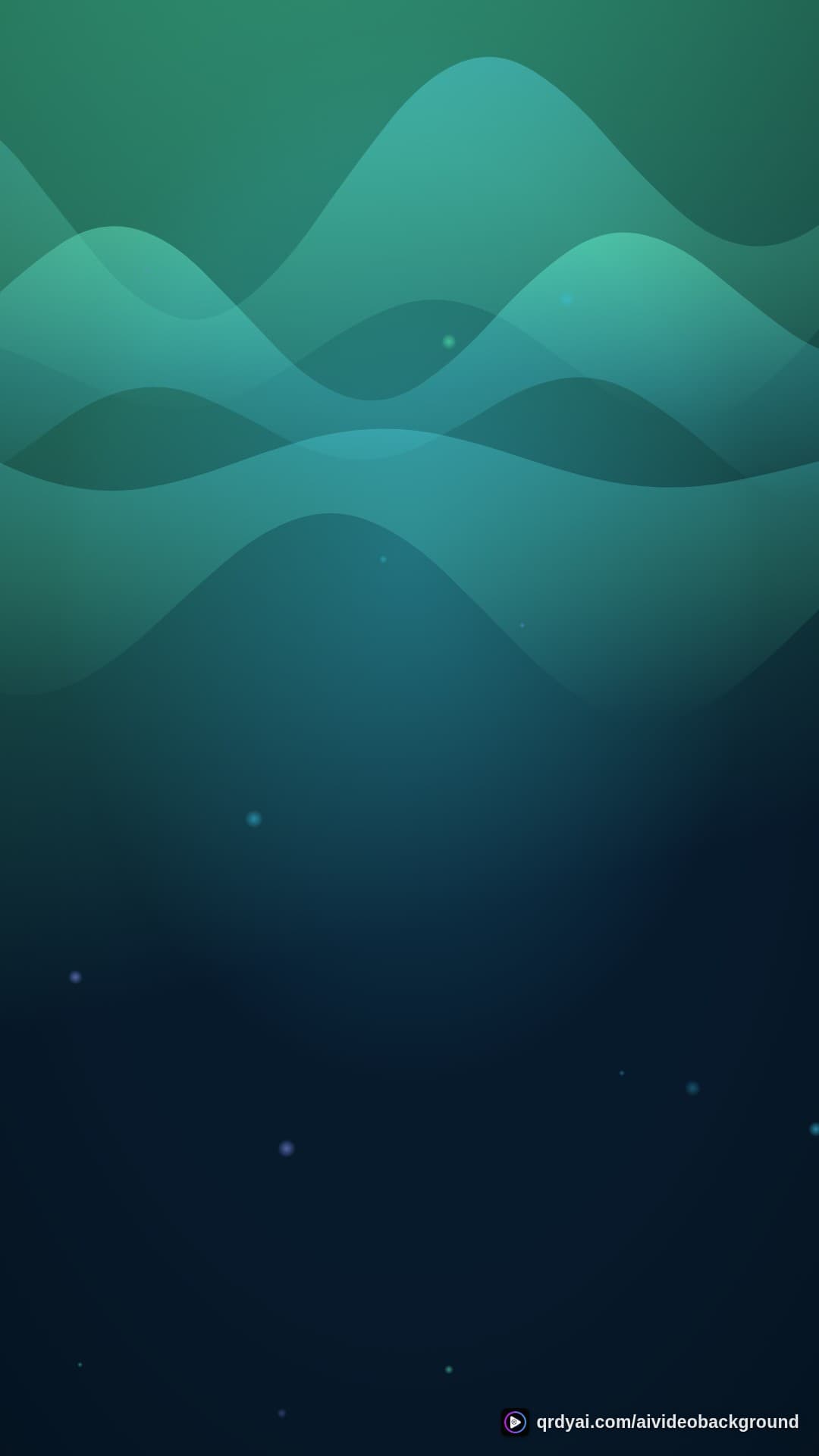 aurora breath portrait loop video background preview