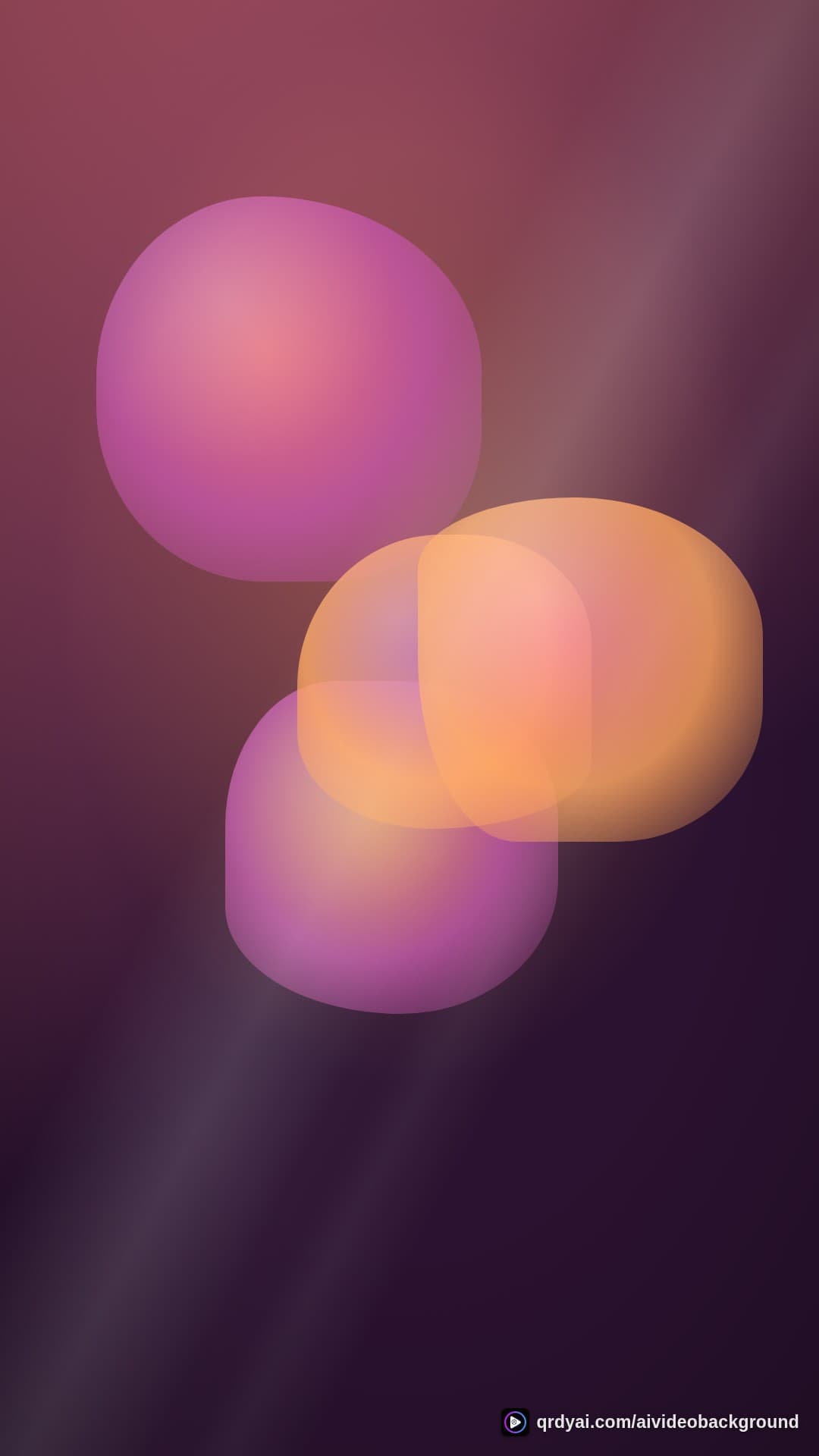 liquid melt portrait loop video background preview