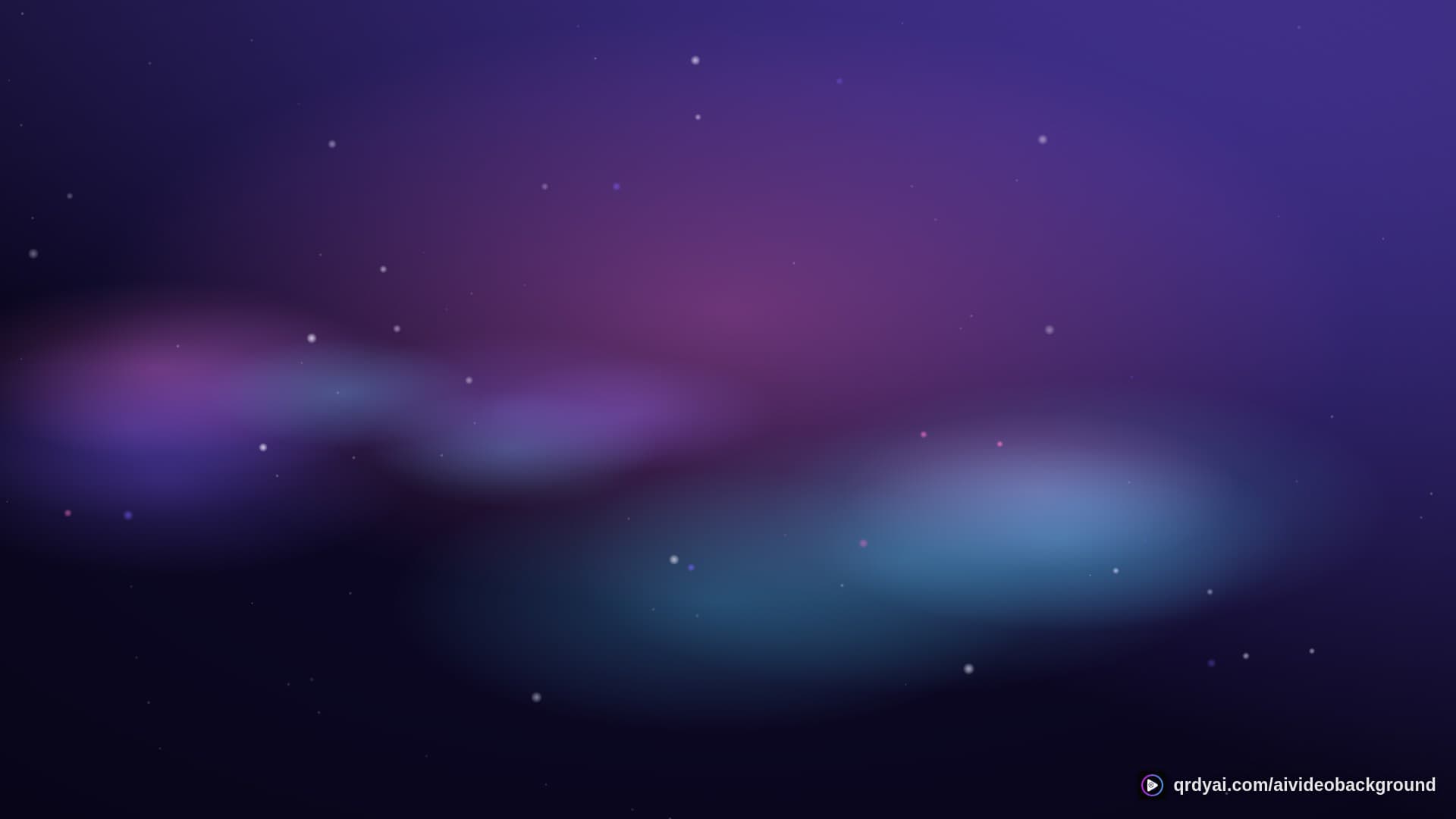 cosmos drift landscape loop video background preview