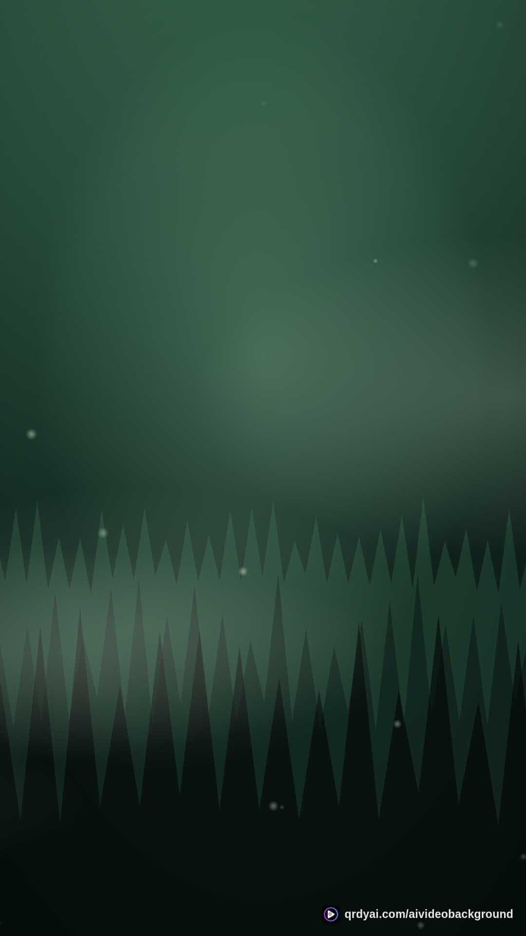 forest mist portrait loop video background preview
