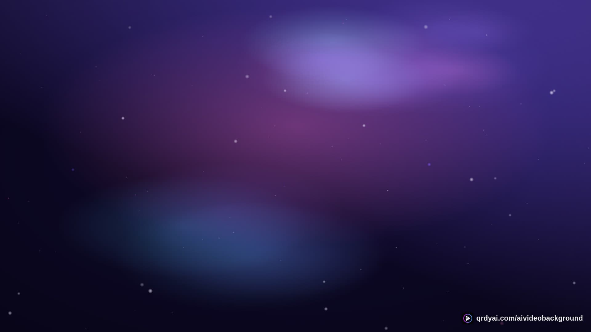 cosmos drift landscape loop video background preview