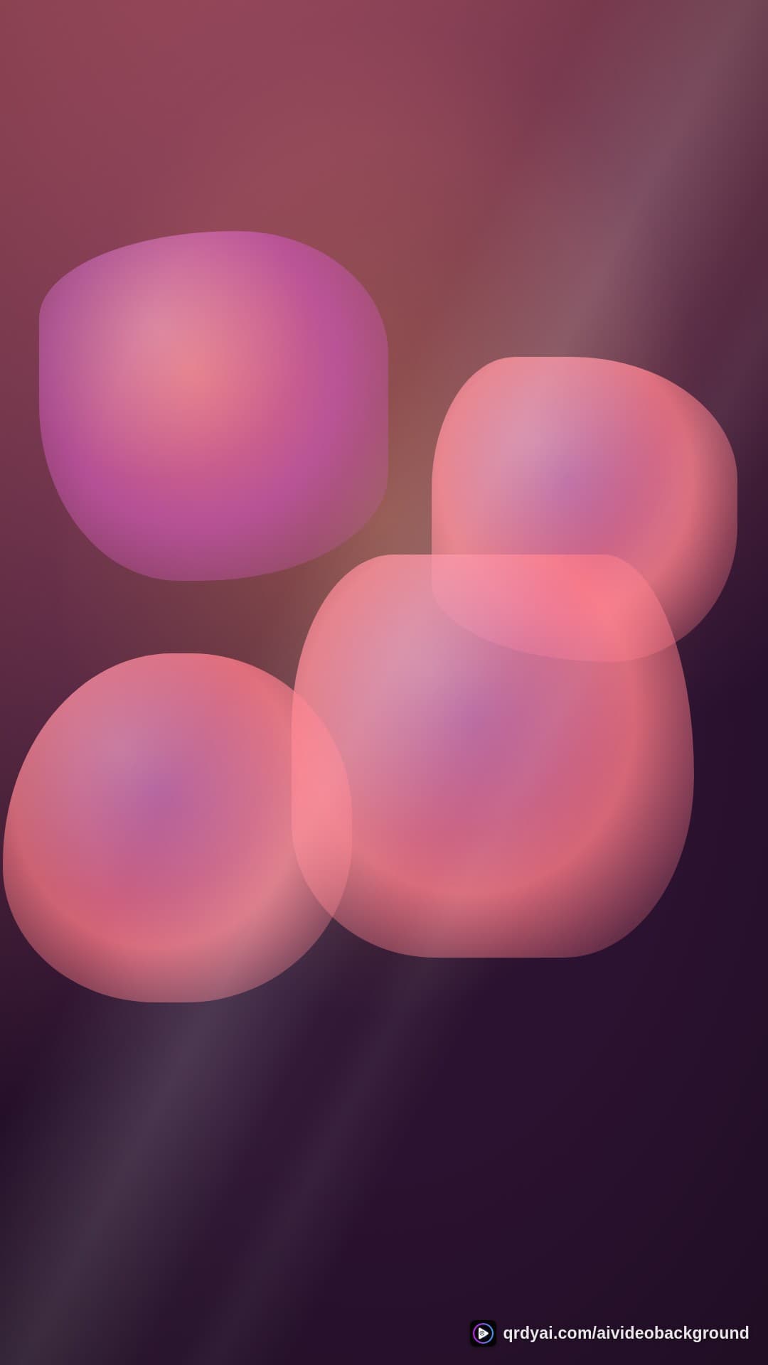 liquid melt portrait loop video background preview
