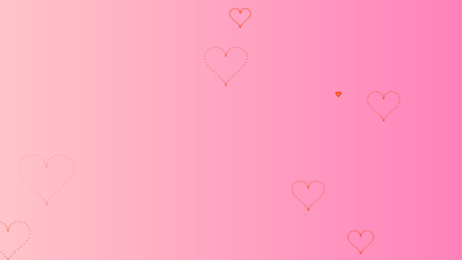 Heart Burst landscape loop video background preview