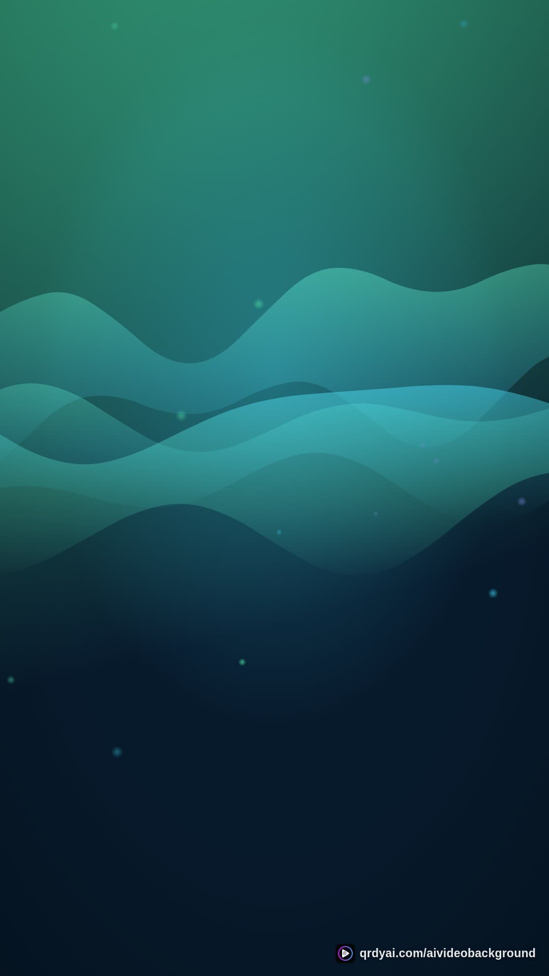 aurora breath portrait loop video background preview