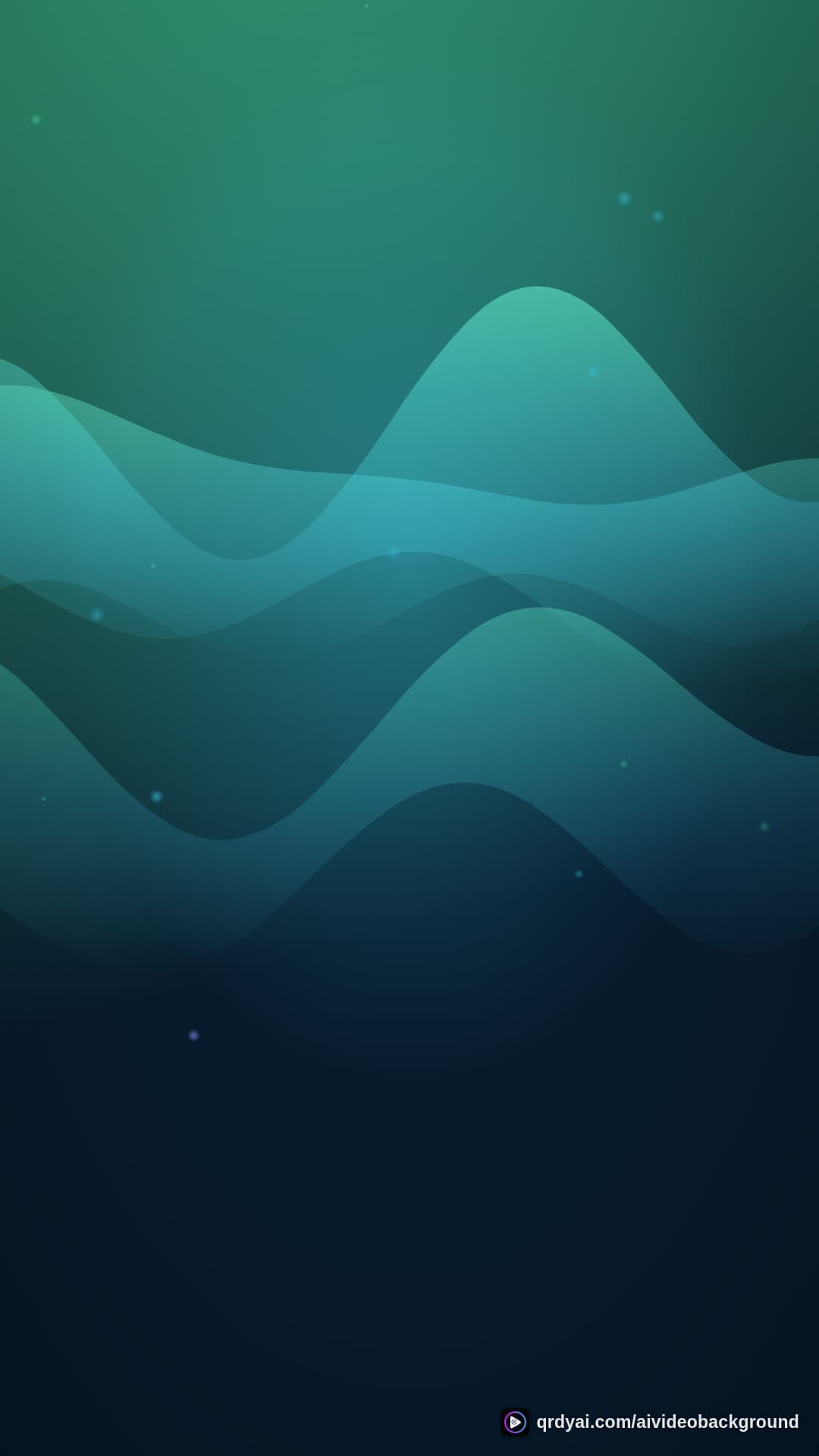 aurora breath portrait loop video background preview