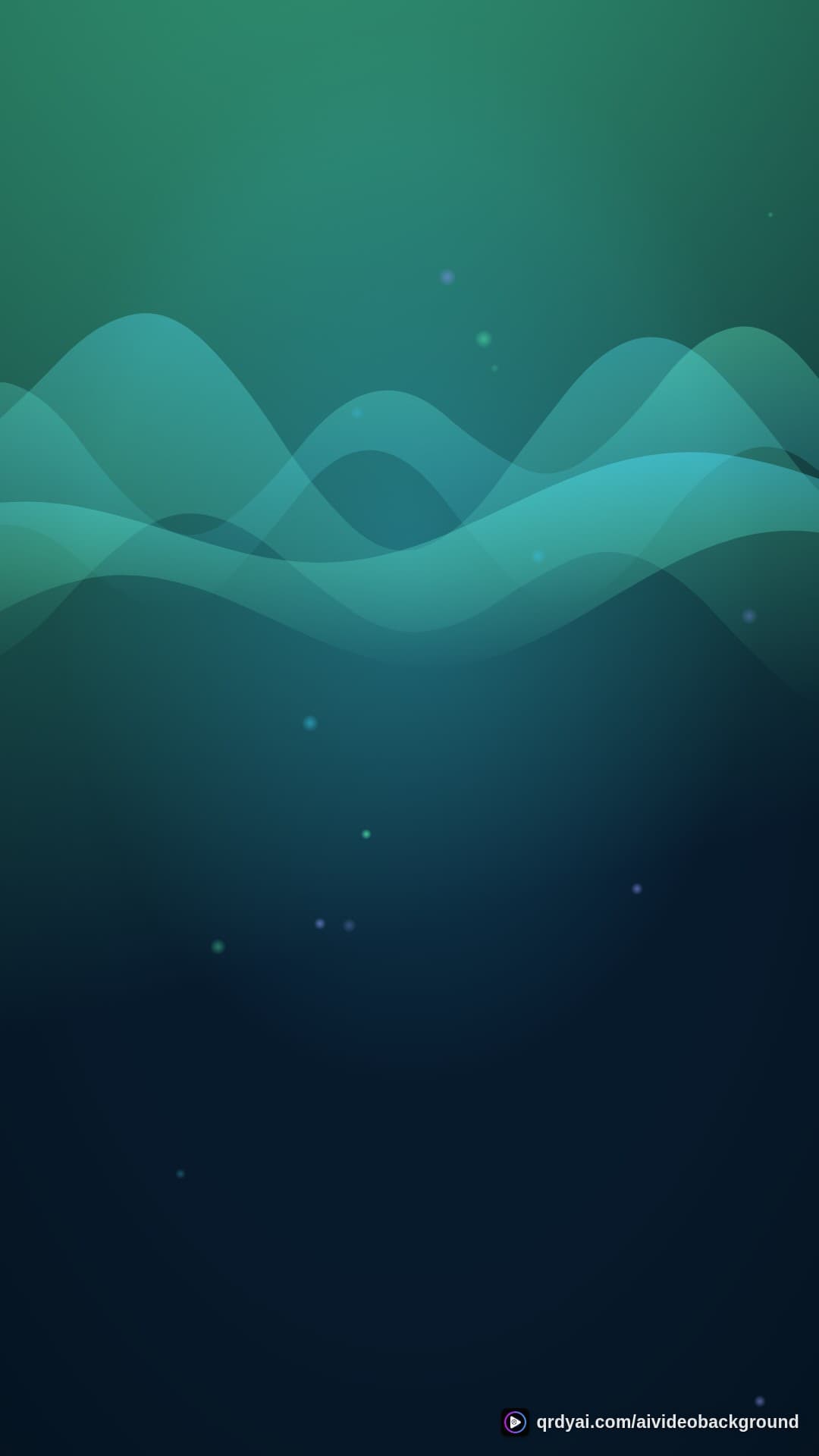 aurora breath portrait loop video background preview