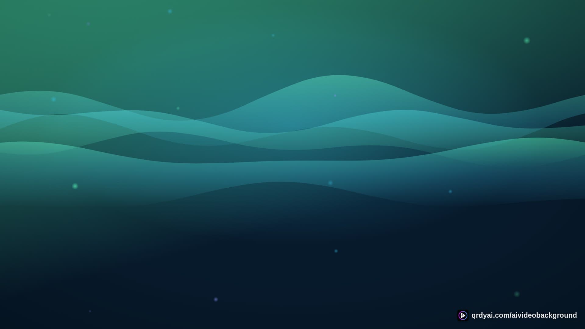 aurora breath landscape loop video background preview