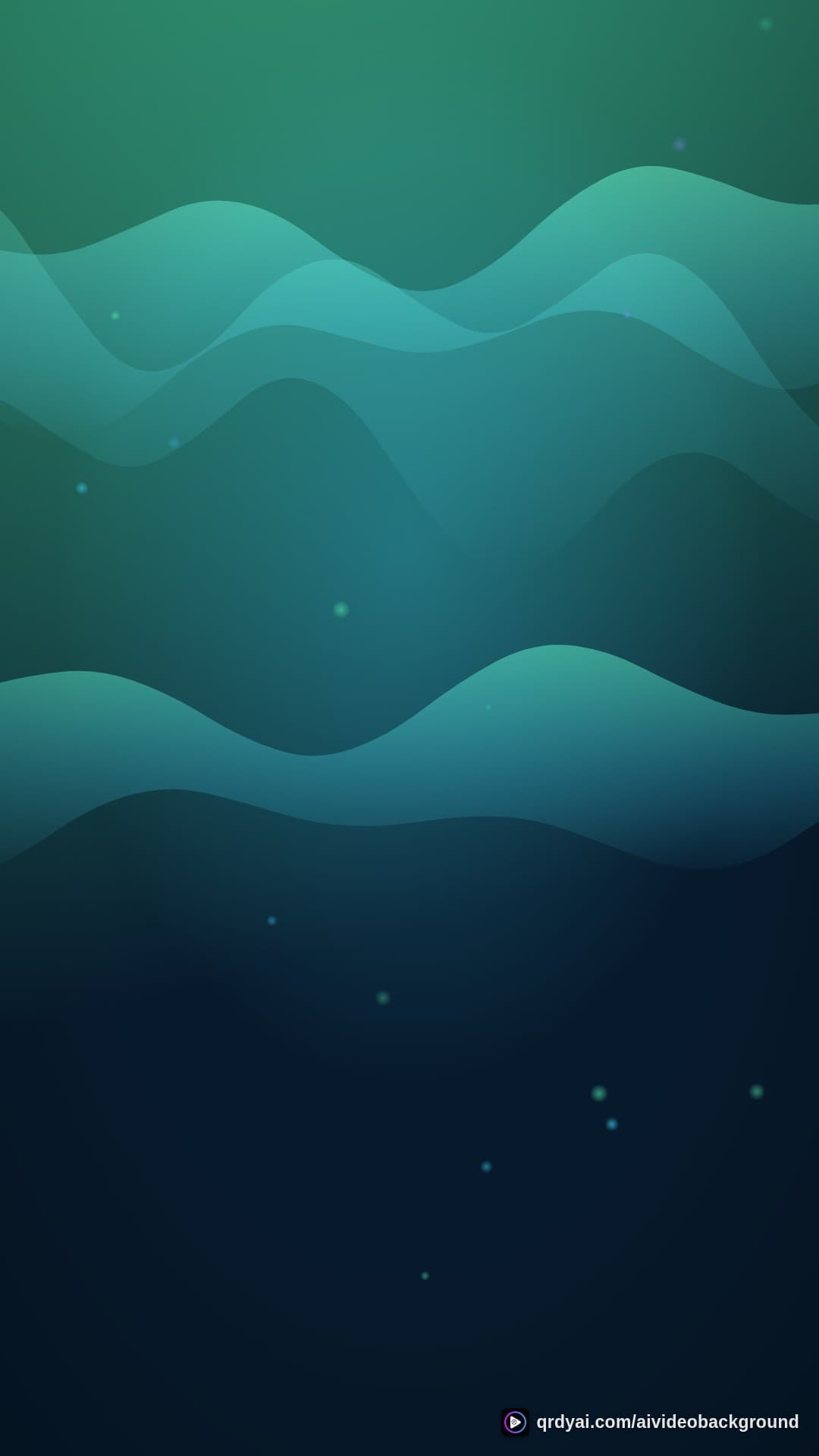aurora breath portrait loop video background preview
