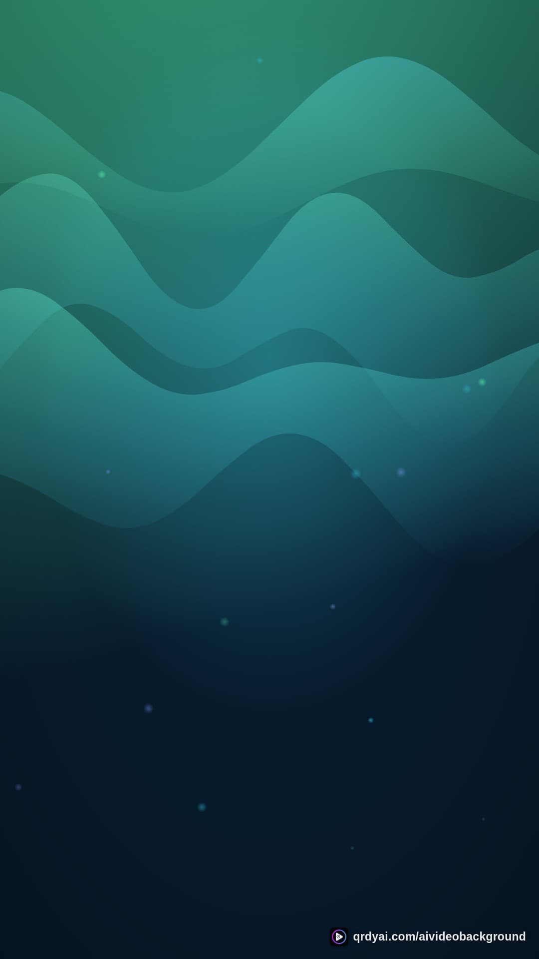 aurora breath portrait loop video background preview